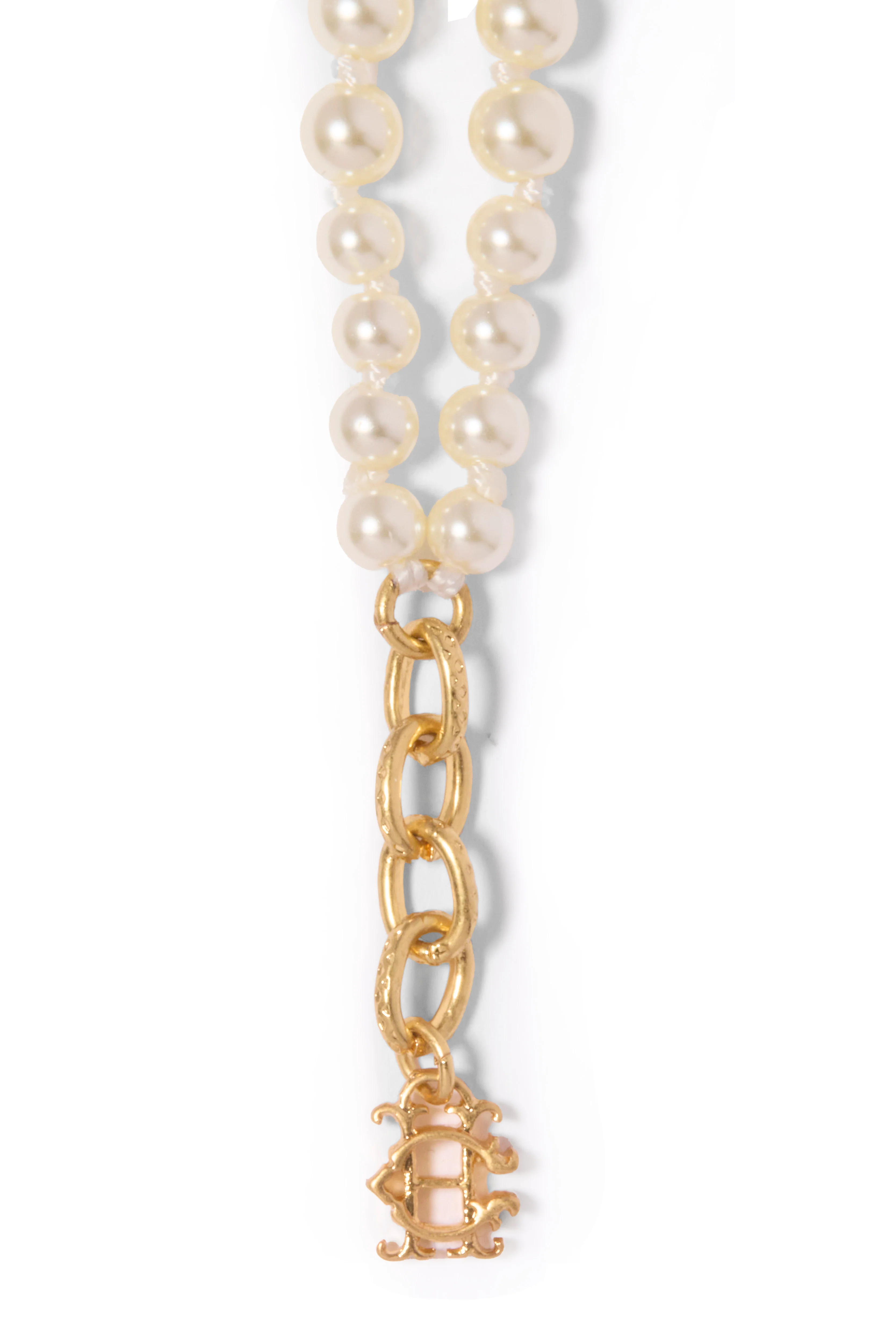 2 Layer Pearl Bracelet (Champagne Pearl) - Image 3