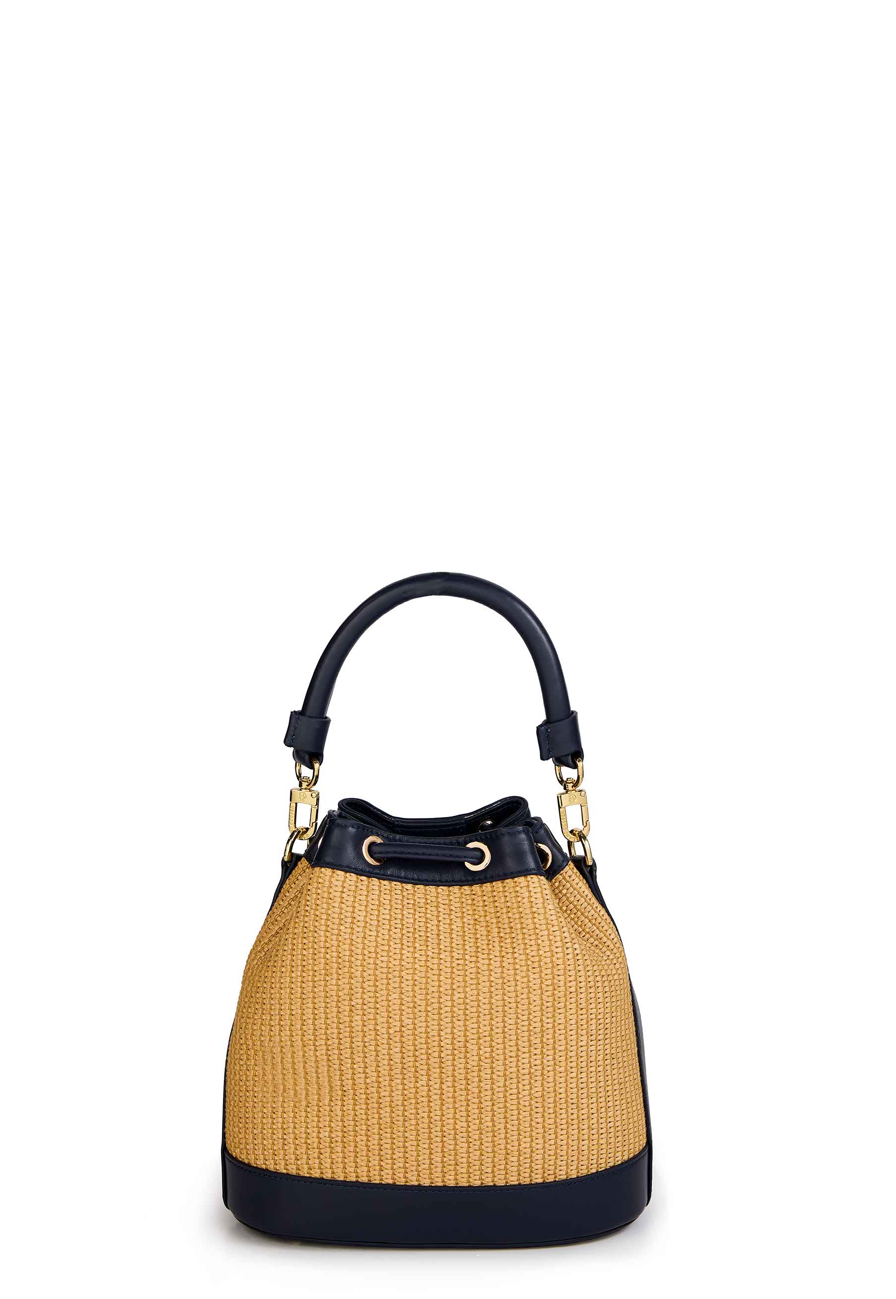Abbot Bucket Bag (Rattan Navy) - Image 6