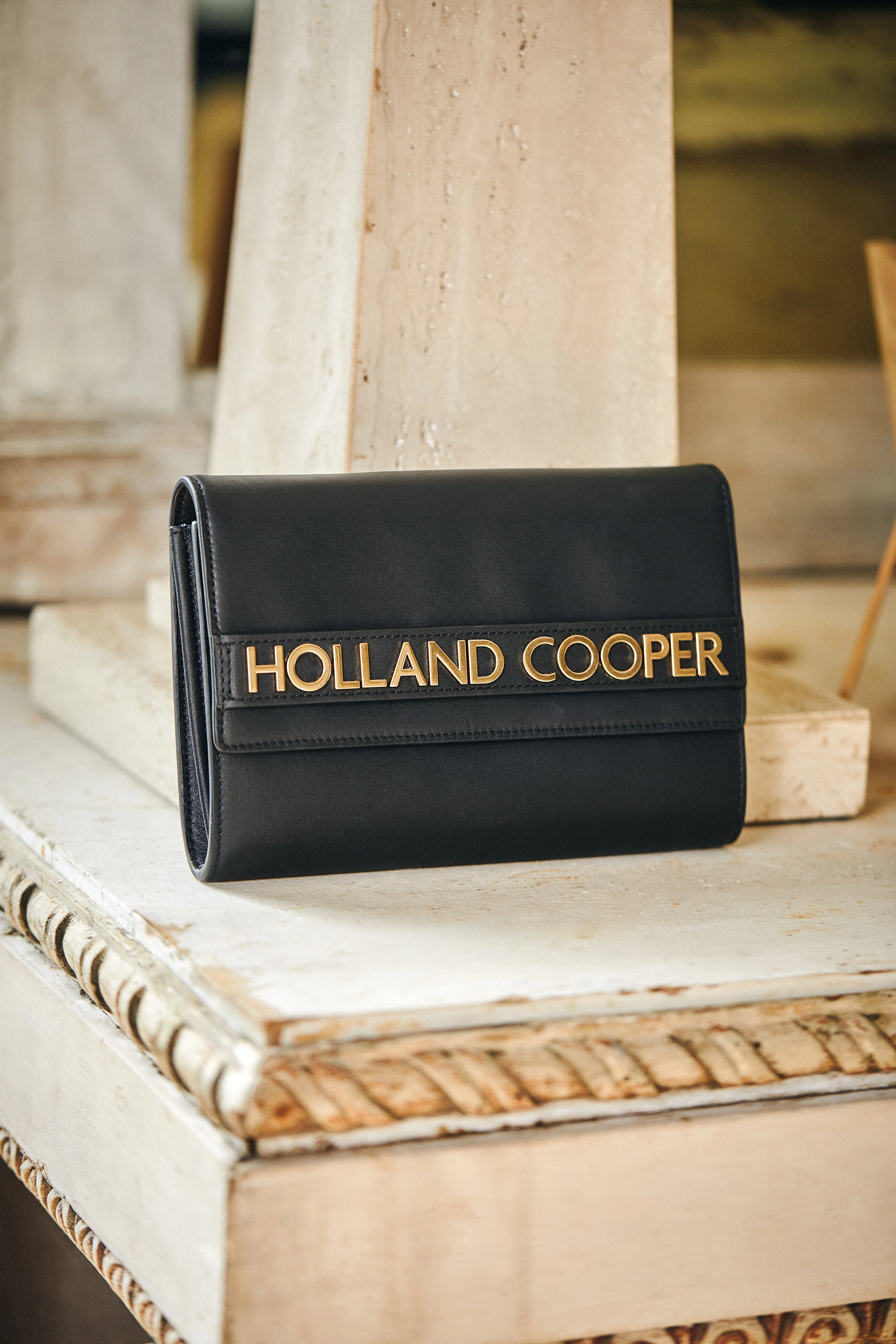 Abbot Clutch Bag (Black) - Image 6