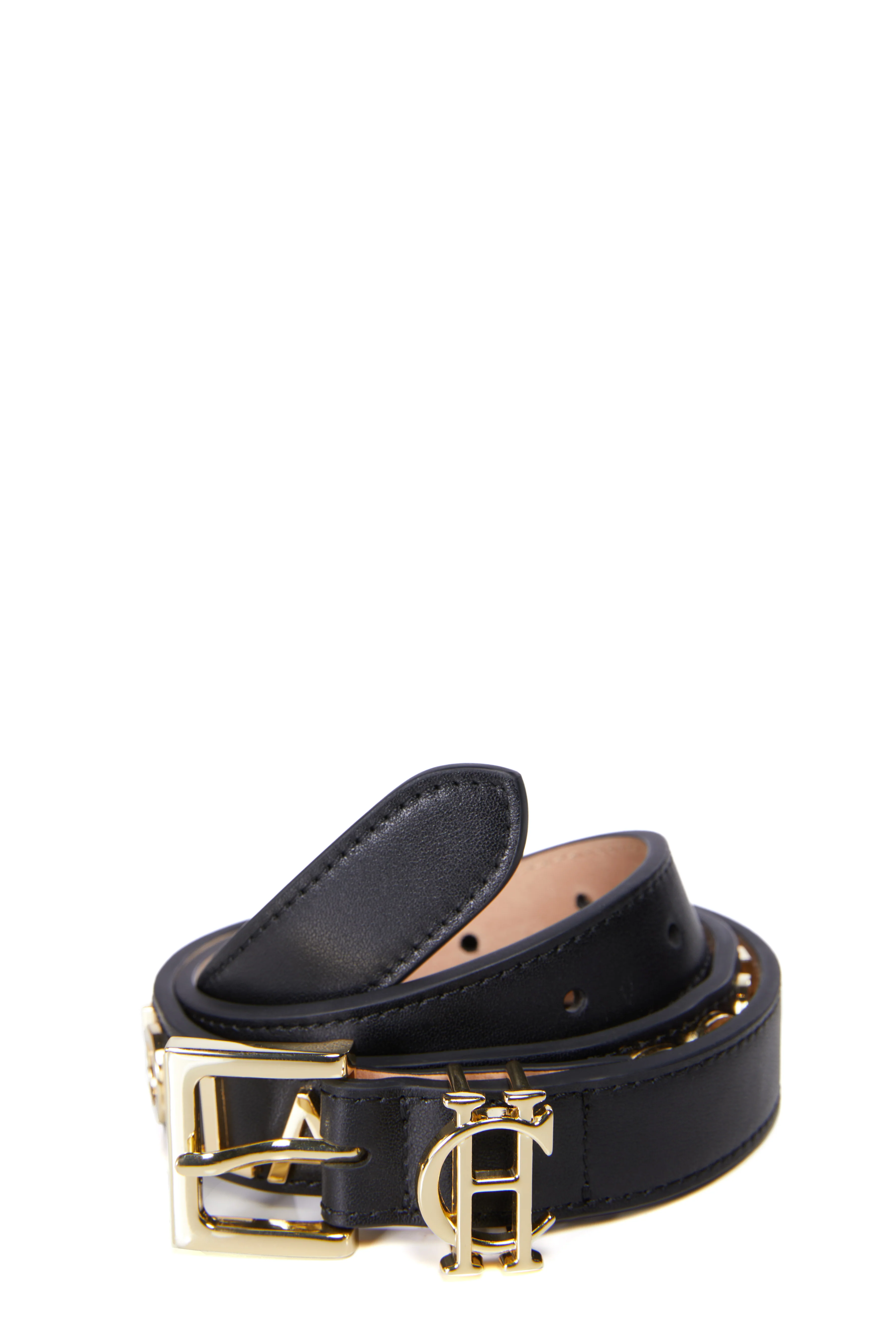 Abbot Leather Belt (Black Gold) - Image 3