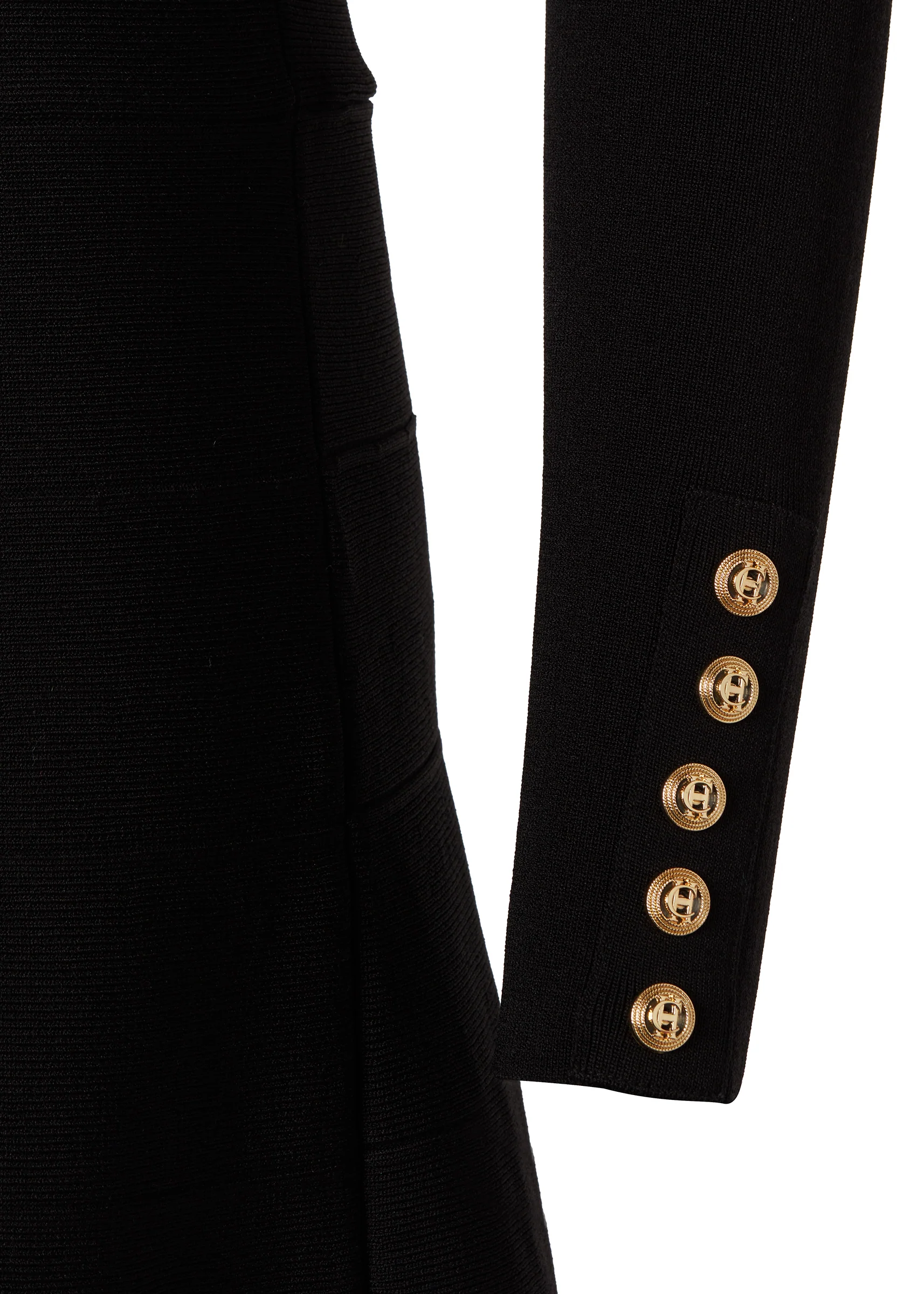 Aisha Bandage Dress (Black) - Image 7