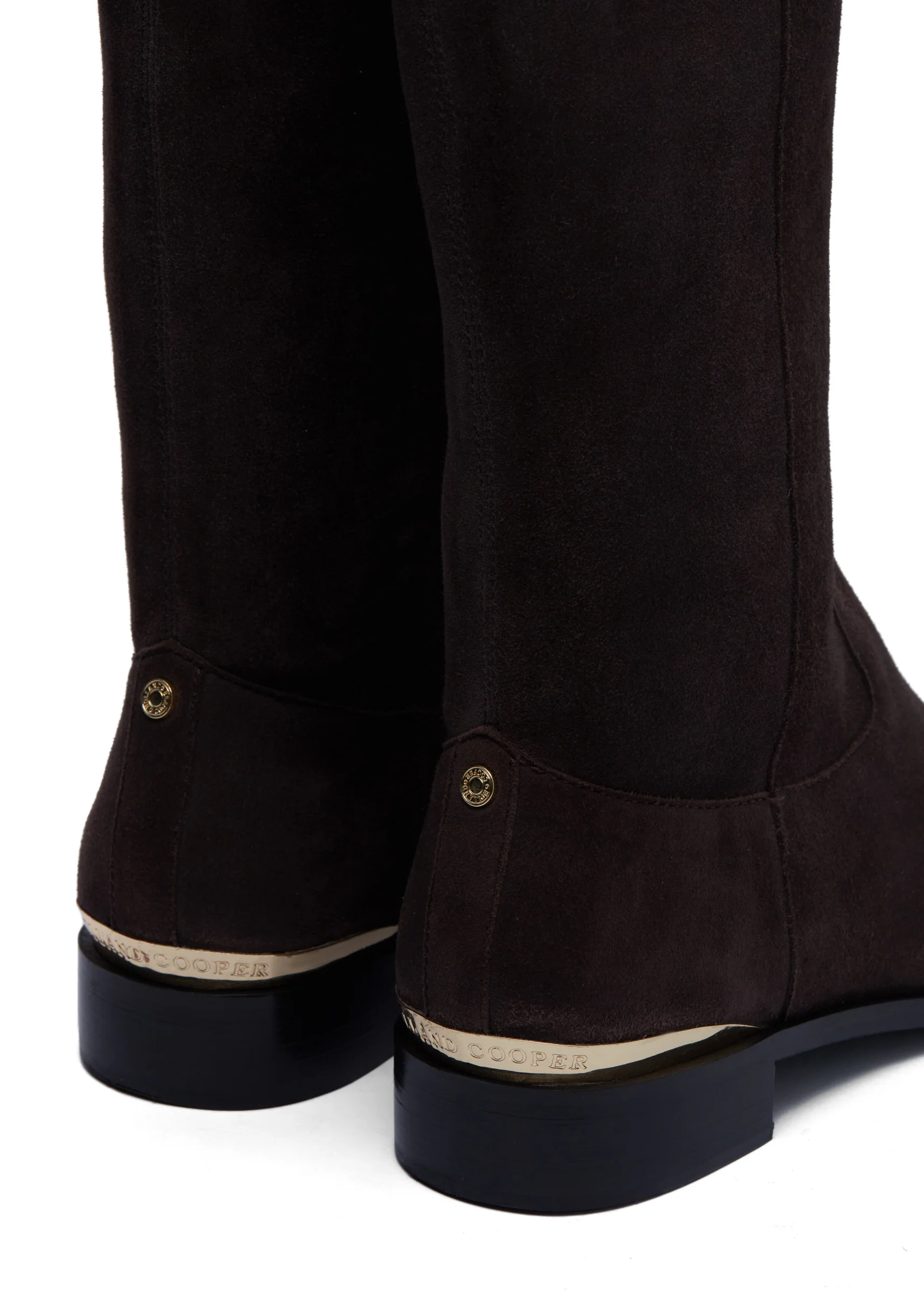 Albany Knee Boot (Chocolate Suede) - Image 11