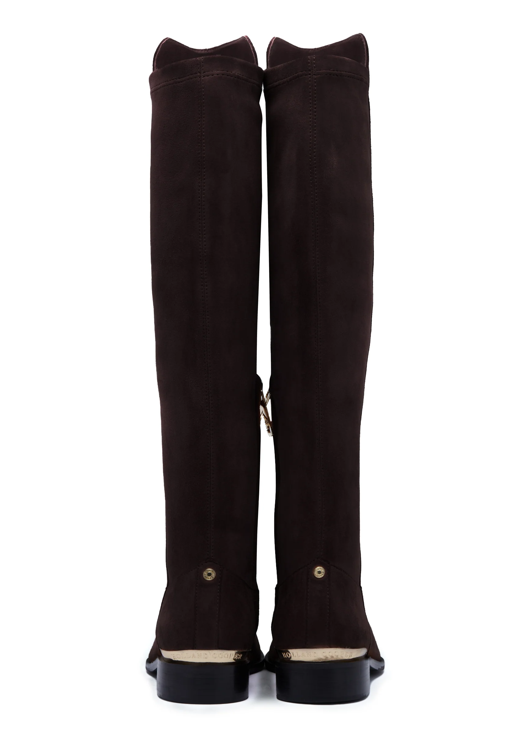 Albany Knee Boot (Chocolate Suede) - Image 12