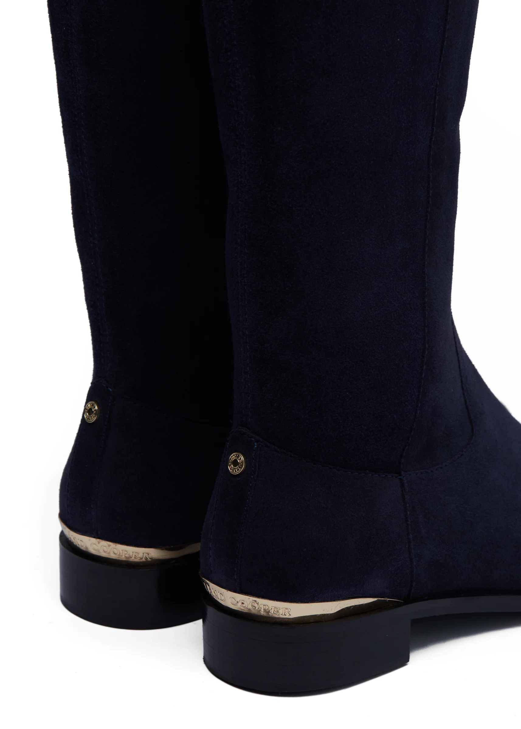 Albany Knee Boot (Ink Navy Suede) - Image 7