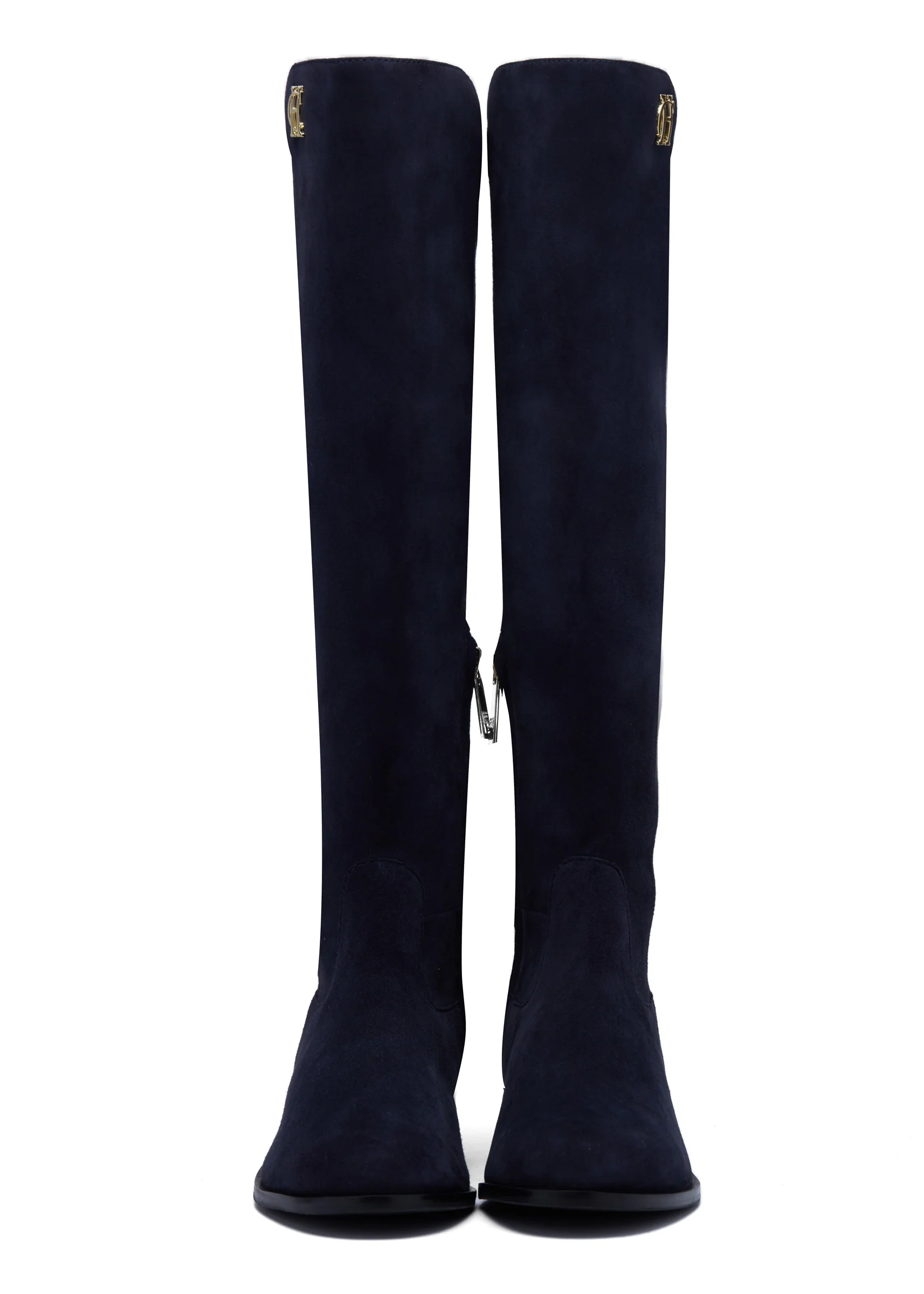 Albany Knee Boot (Ink Navy Suede) - Image 9