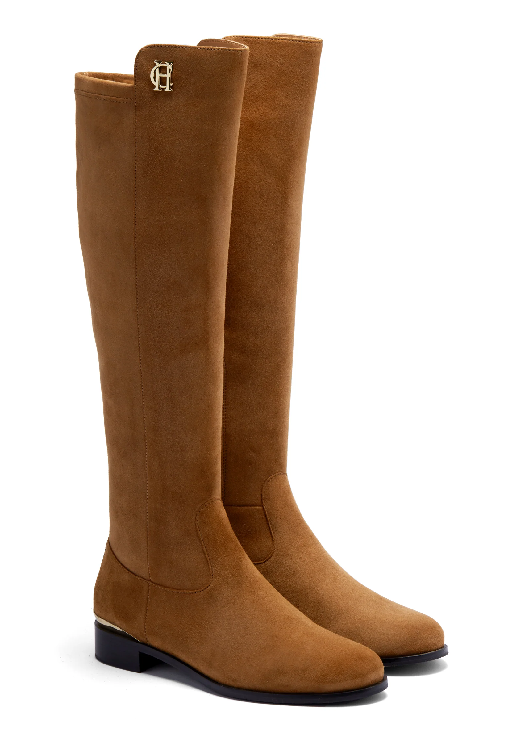 Albany Knee Boot (Tan Suede) - Image 4