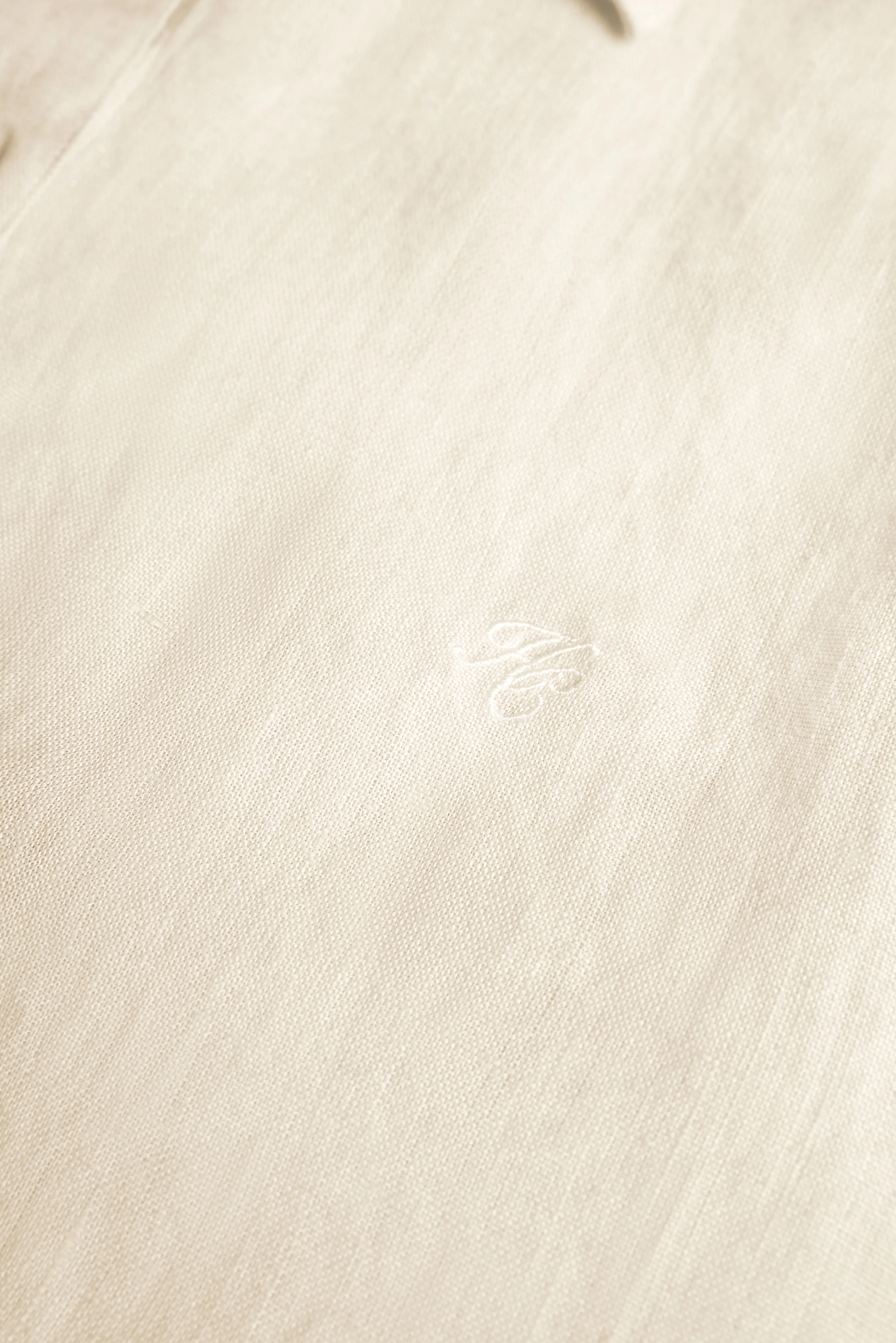 Amalfi Linen Shirt (Oatmeal) - Image 10