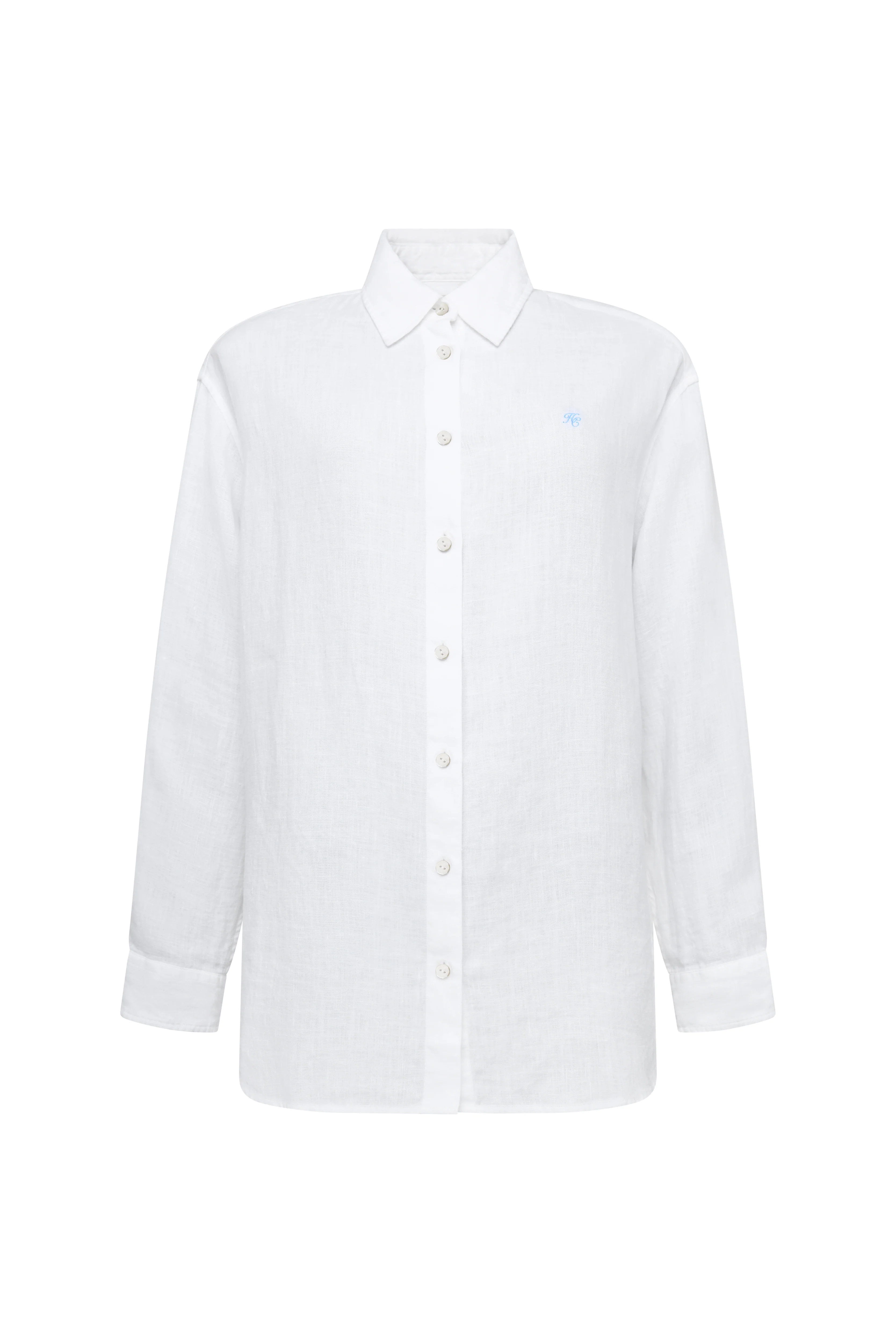 Amalfi Linen Shirt (White) - Image 7
