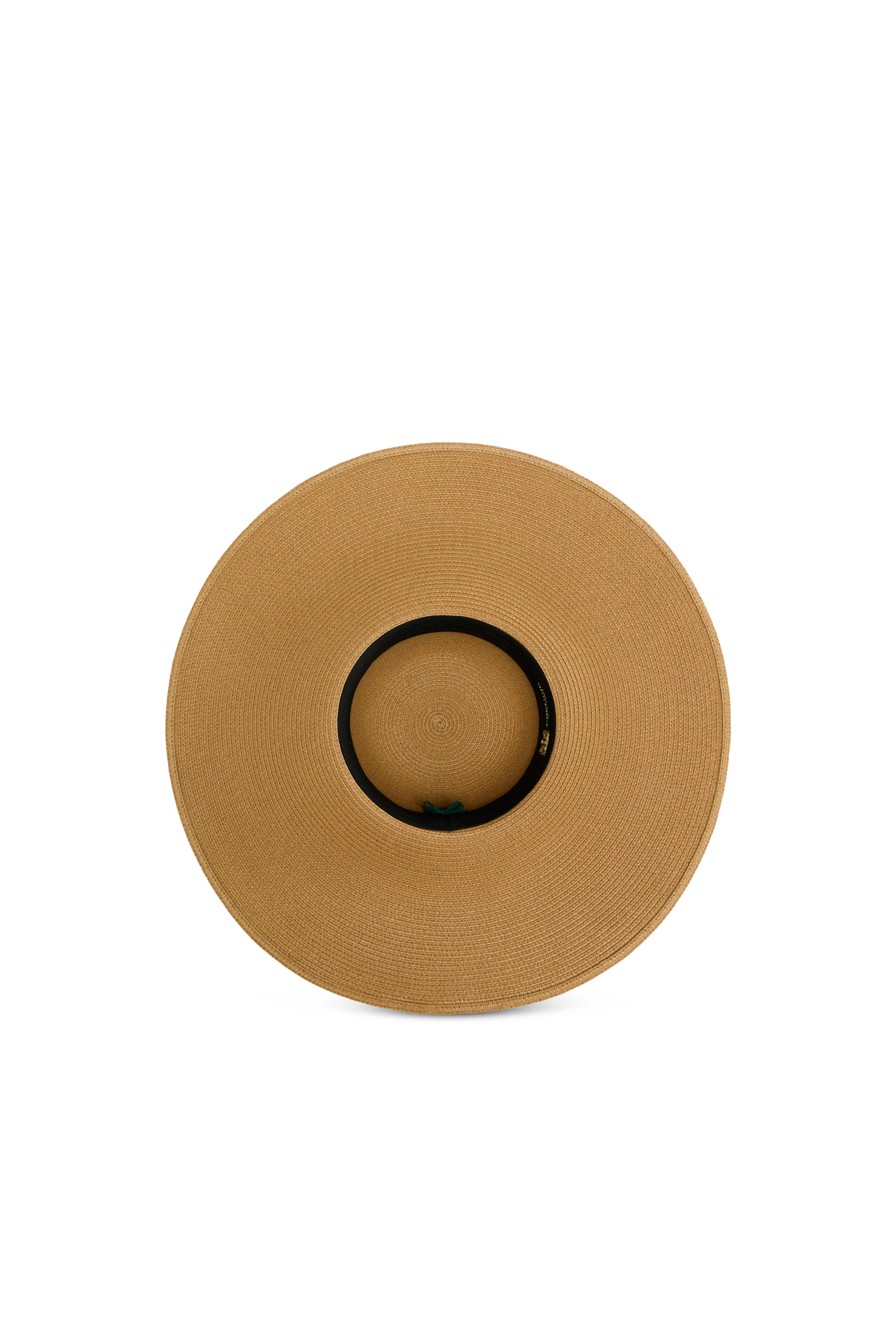 Amalfi Wide Brim Hat (Camel Tan) - Image 8