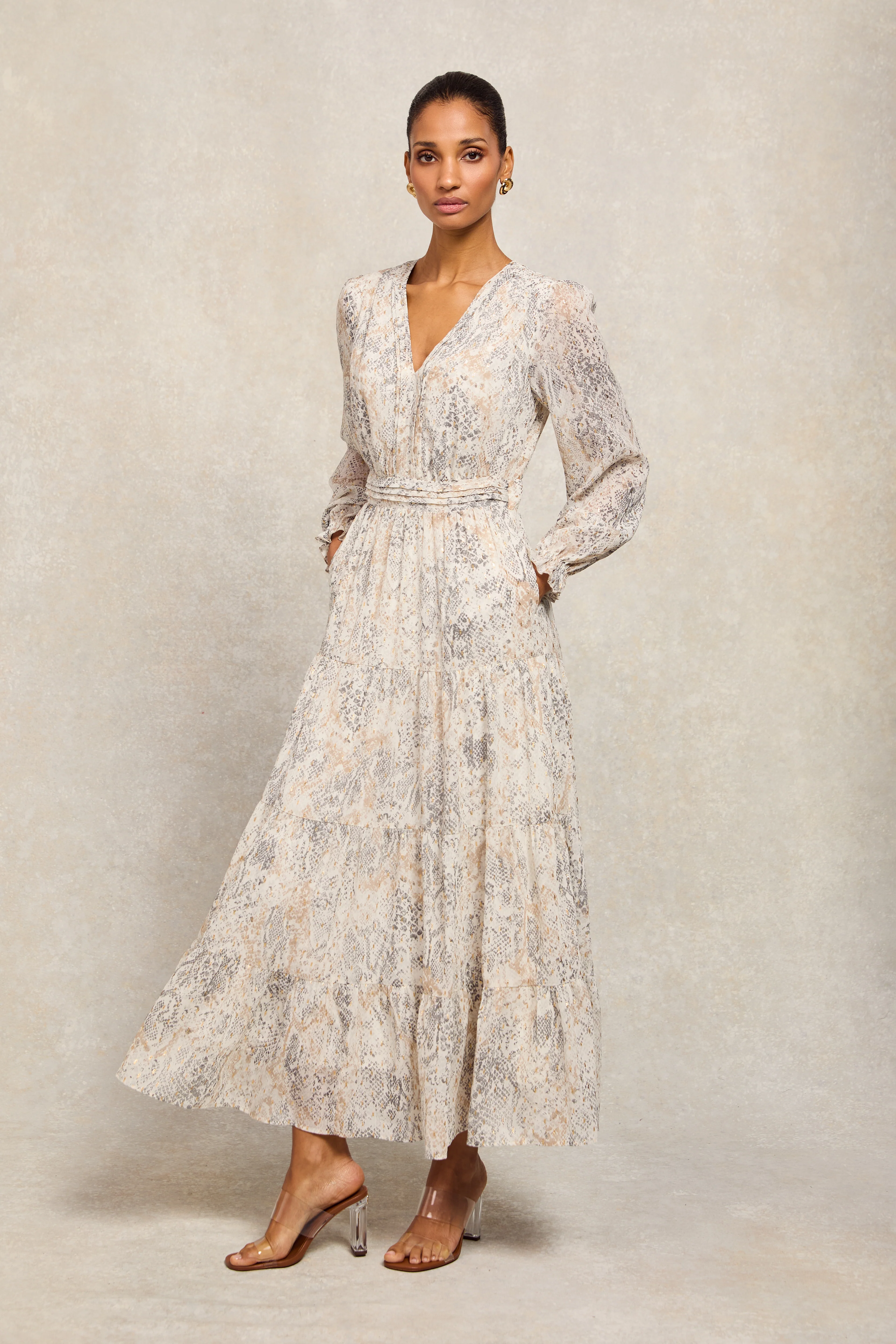 Amaya Maxi Dress (Python) - Image 3