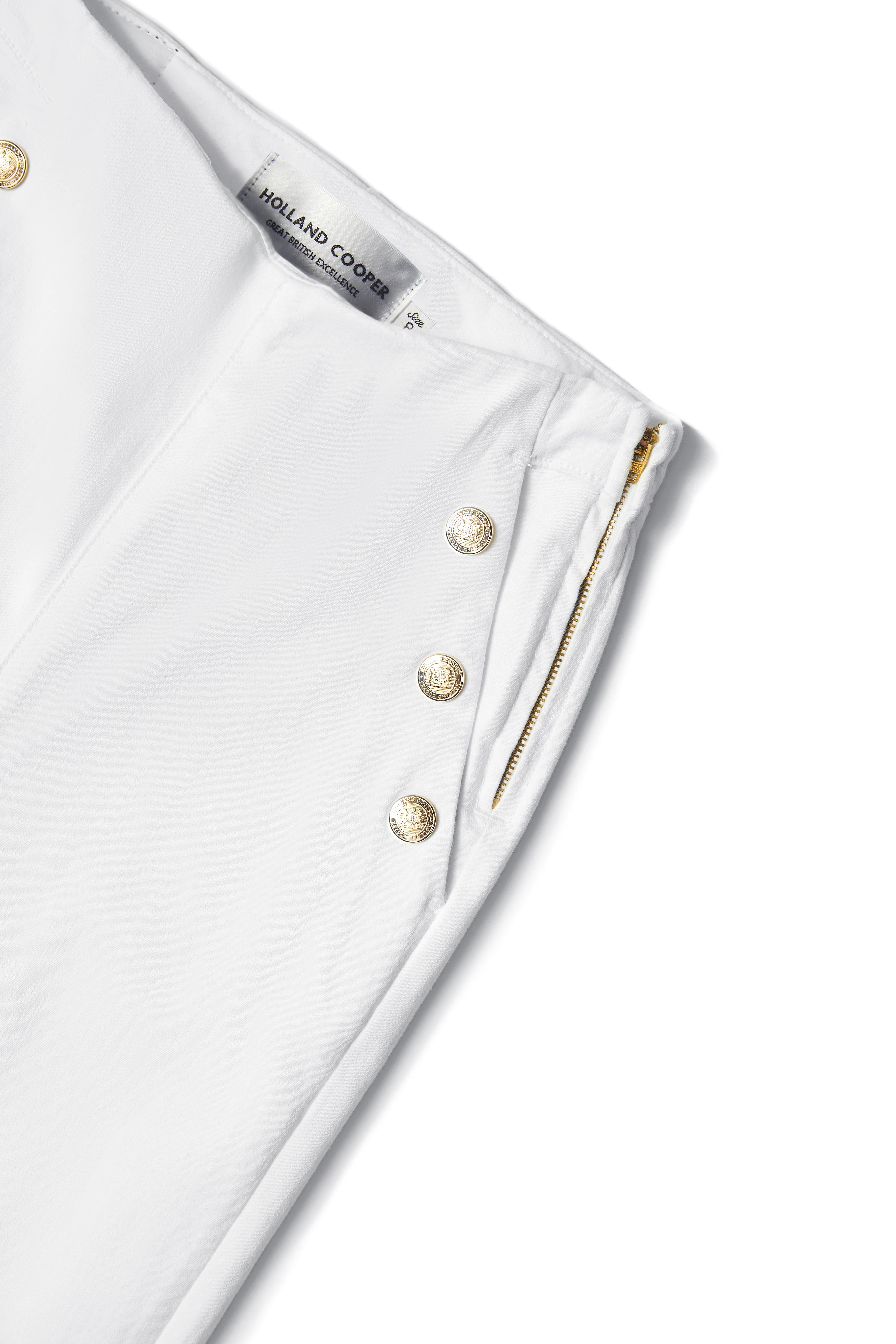 Amoria Flared Jean (White) - Image 7
