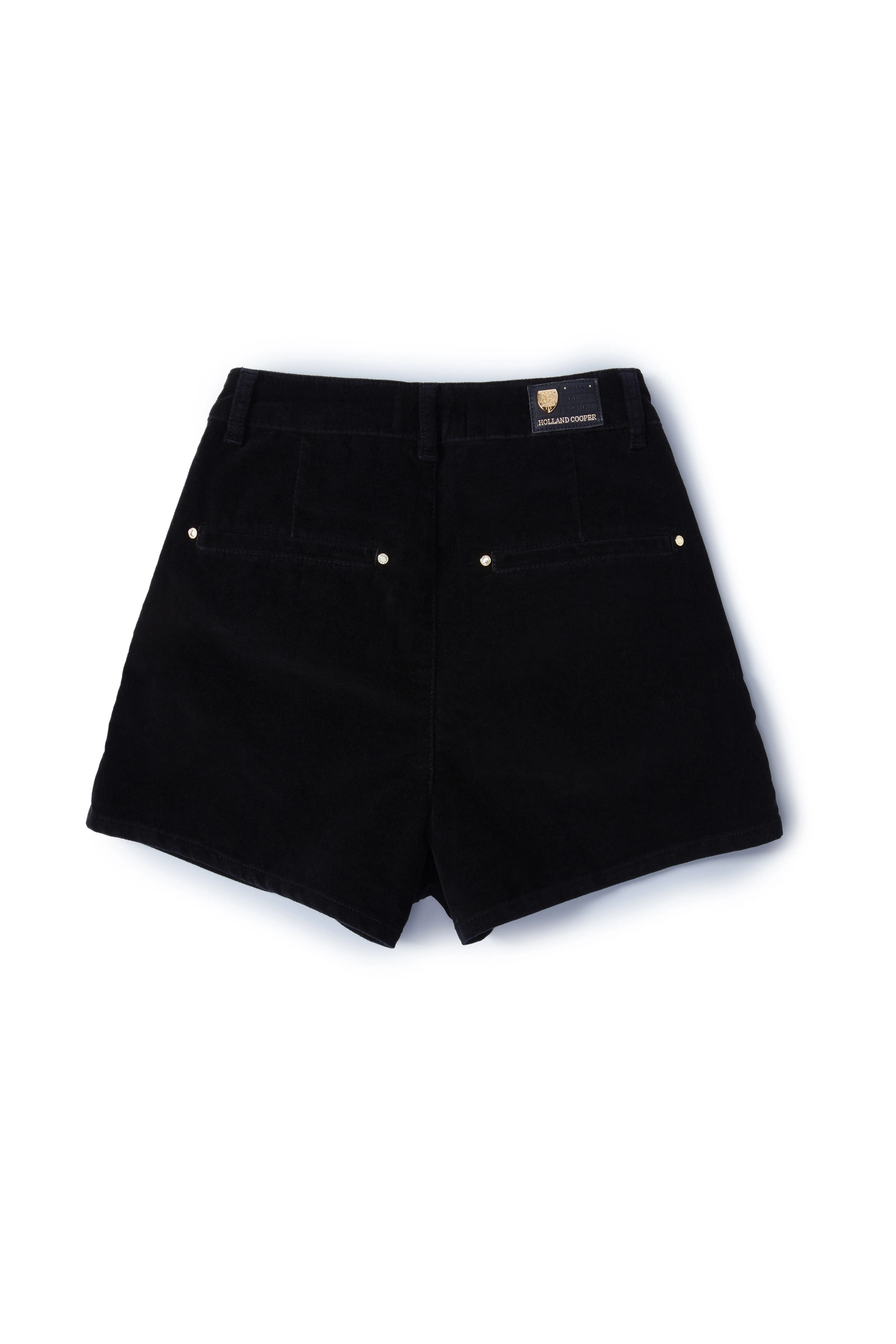 Amoria Velvet Shorts (Black) - Image 8