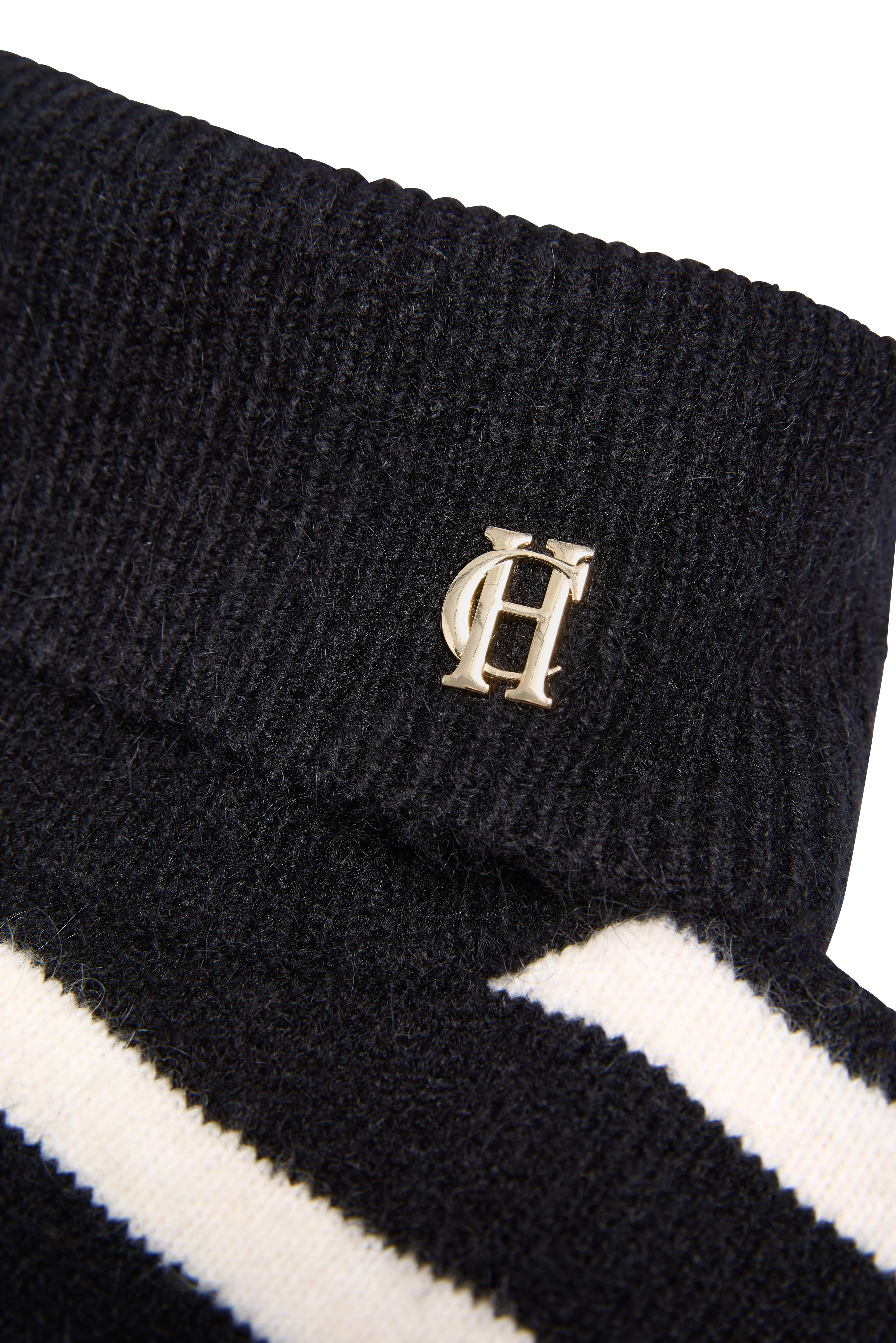 Antonia Roll Neck Knit (Black) - Image 7