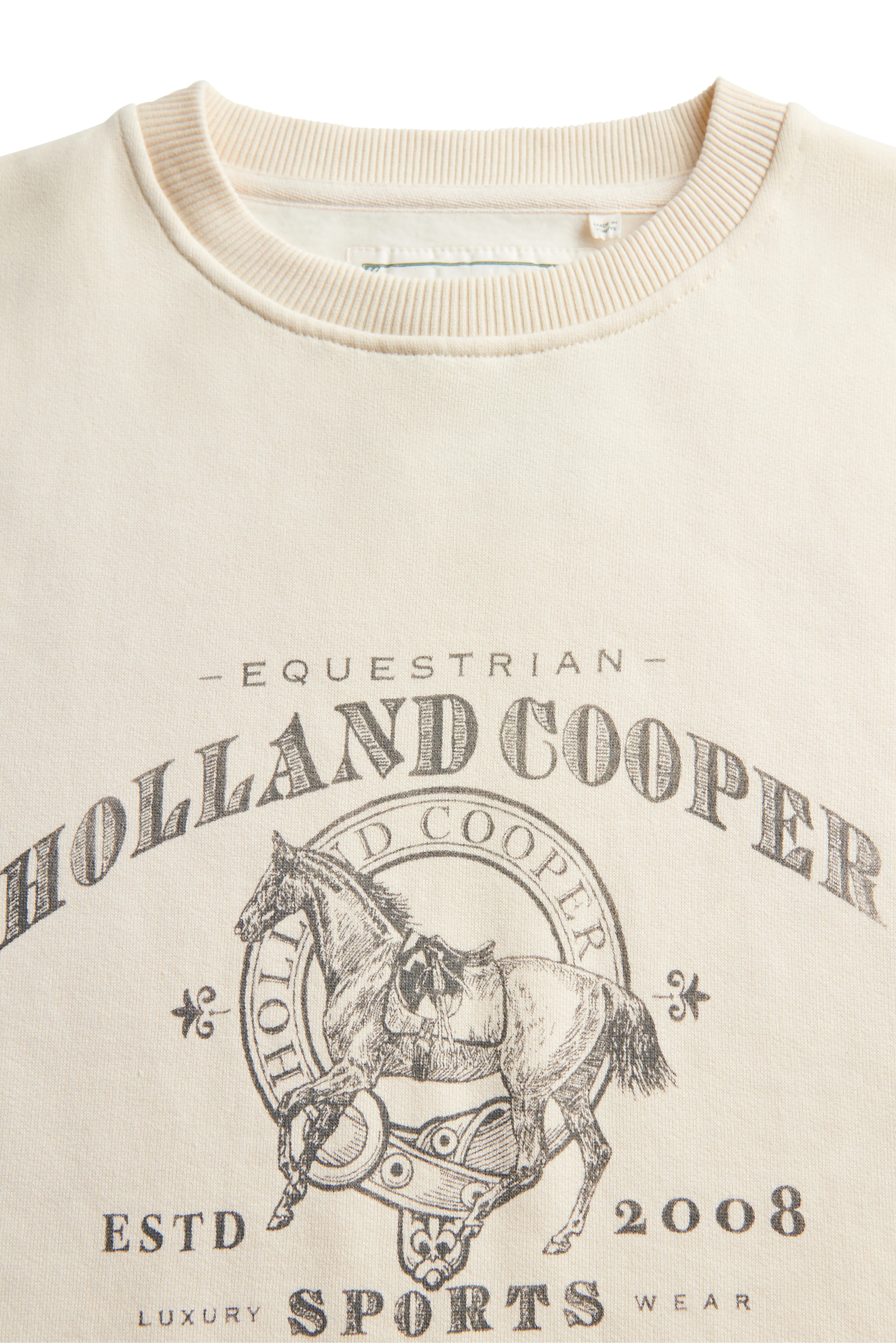 Appaloosa Crew Neck Sweat (Ecru) - Image 7