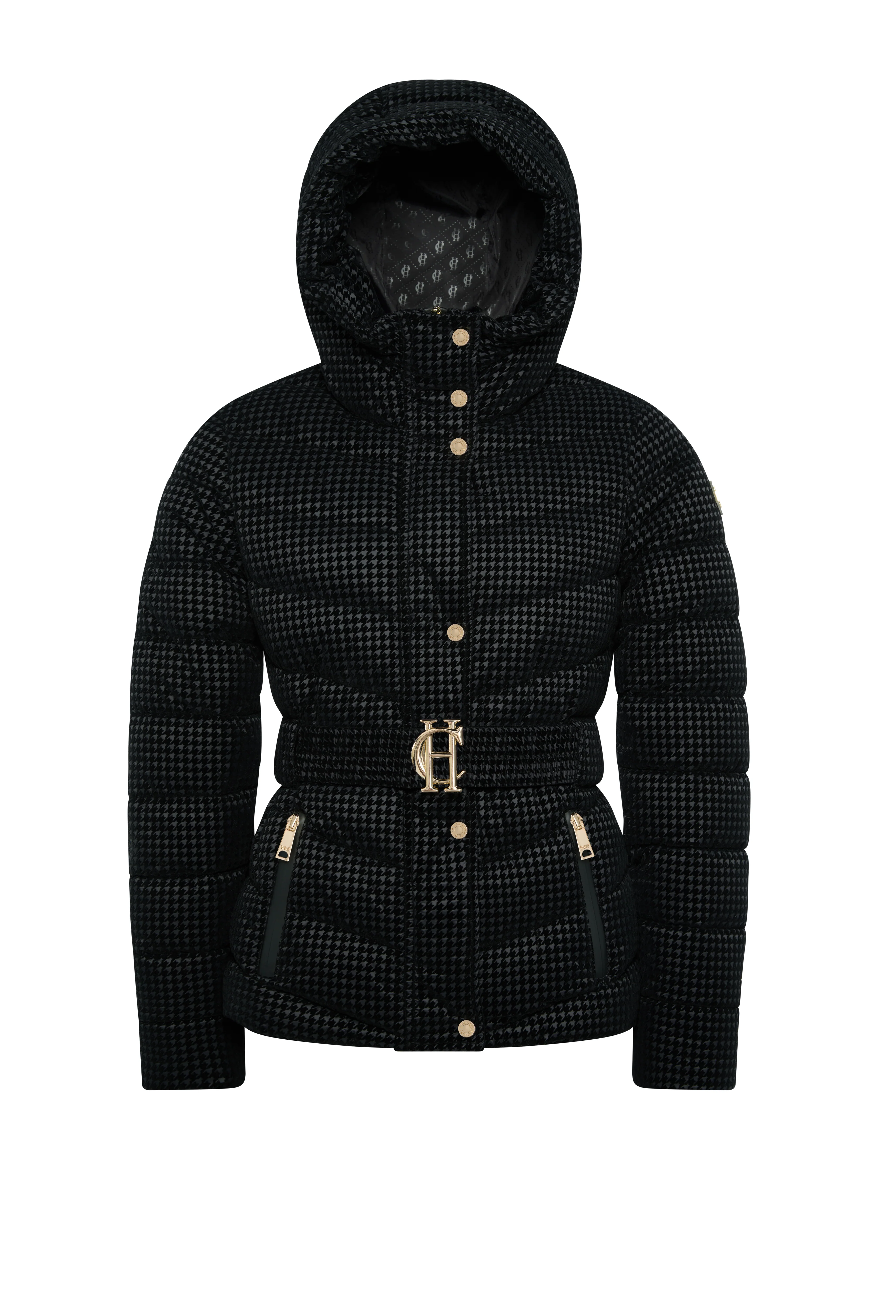 Arosa Jacket (Black Mini Flock) - Image 4