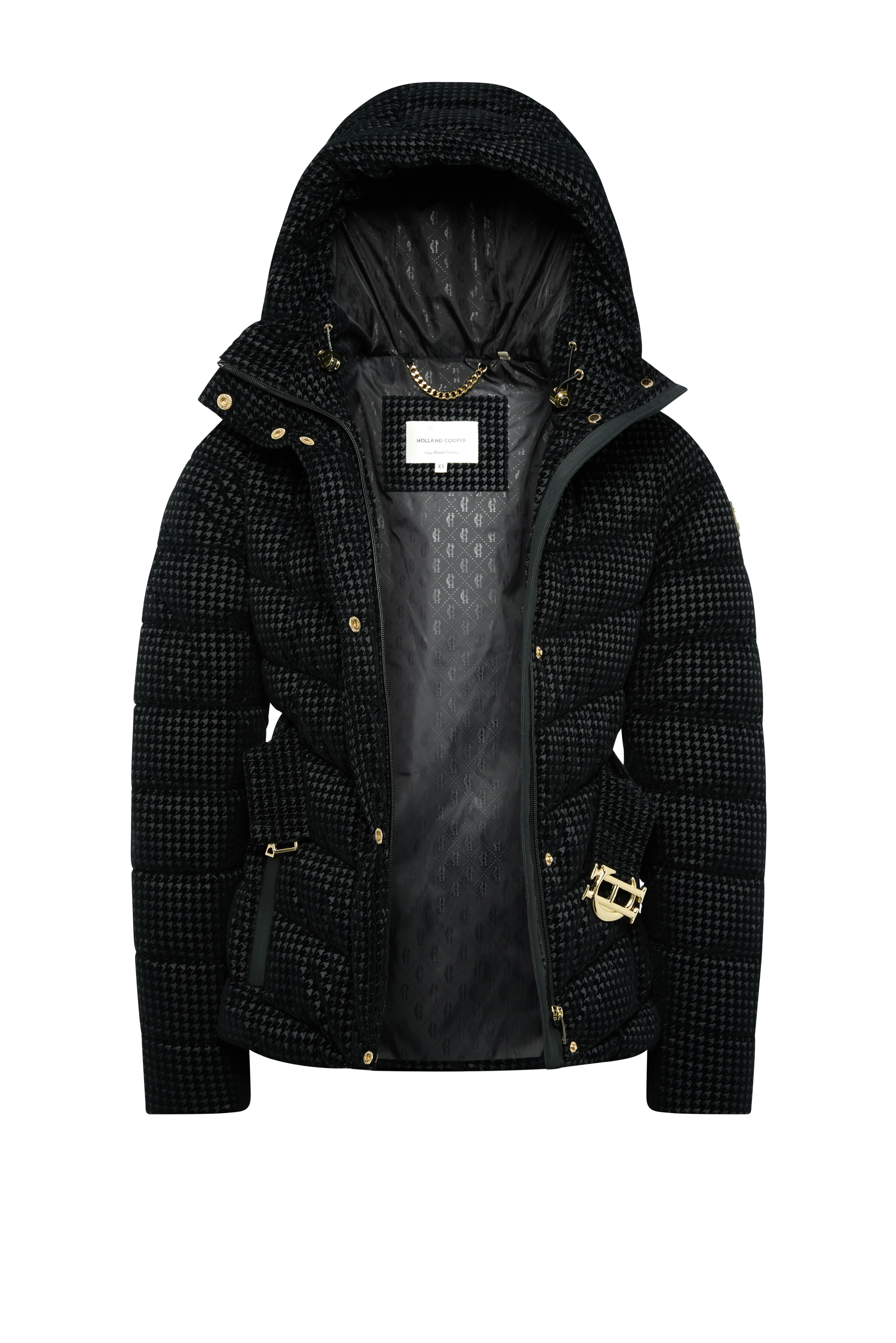 Arosa Jacket (Black Mini Flock) - Image 6