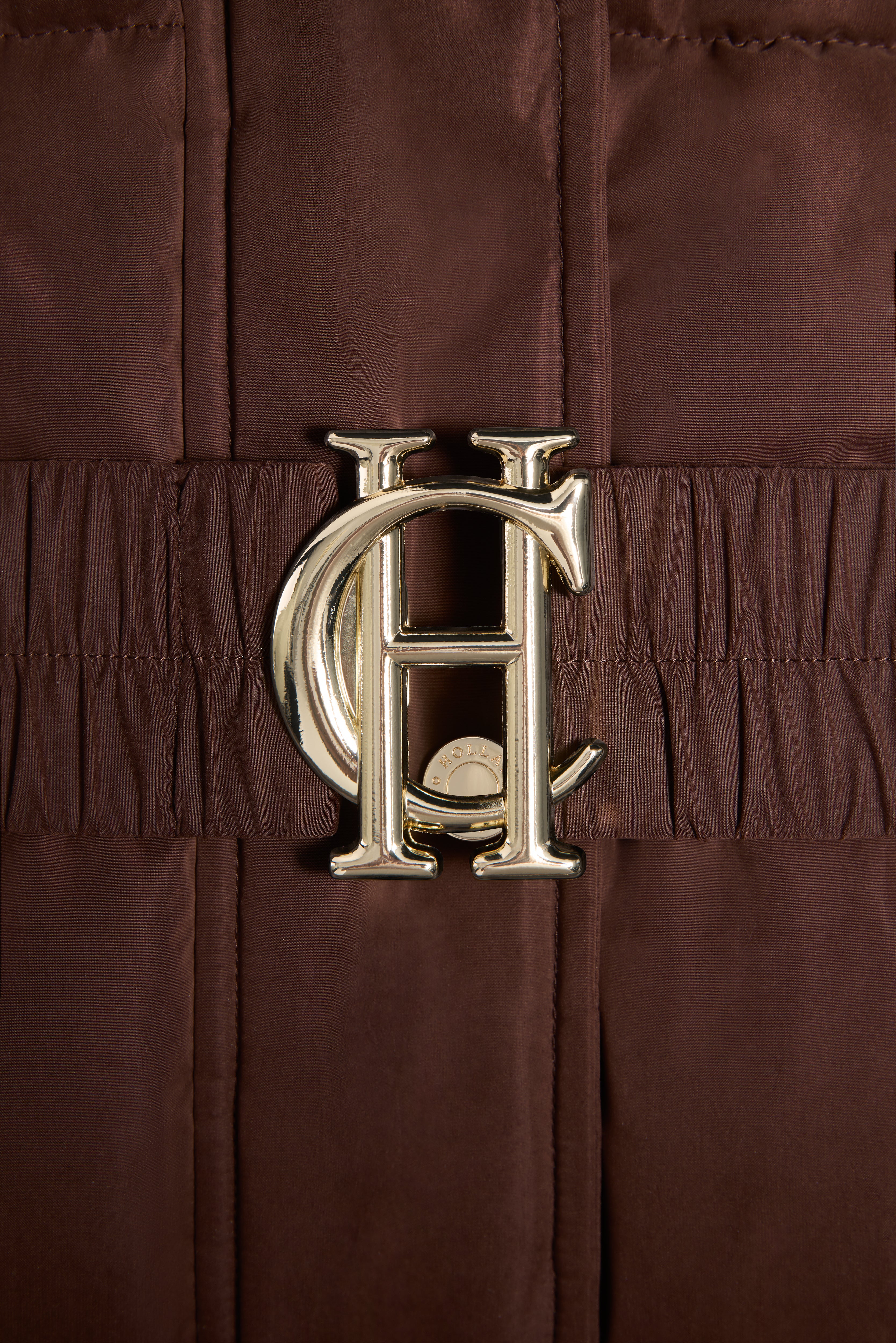 Arosa Luxe Longline Coat (Walnut) - Image 7