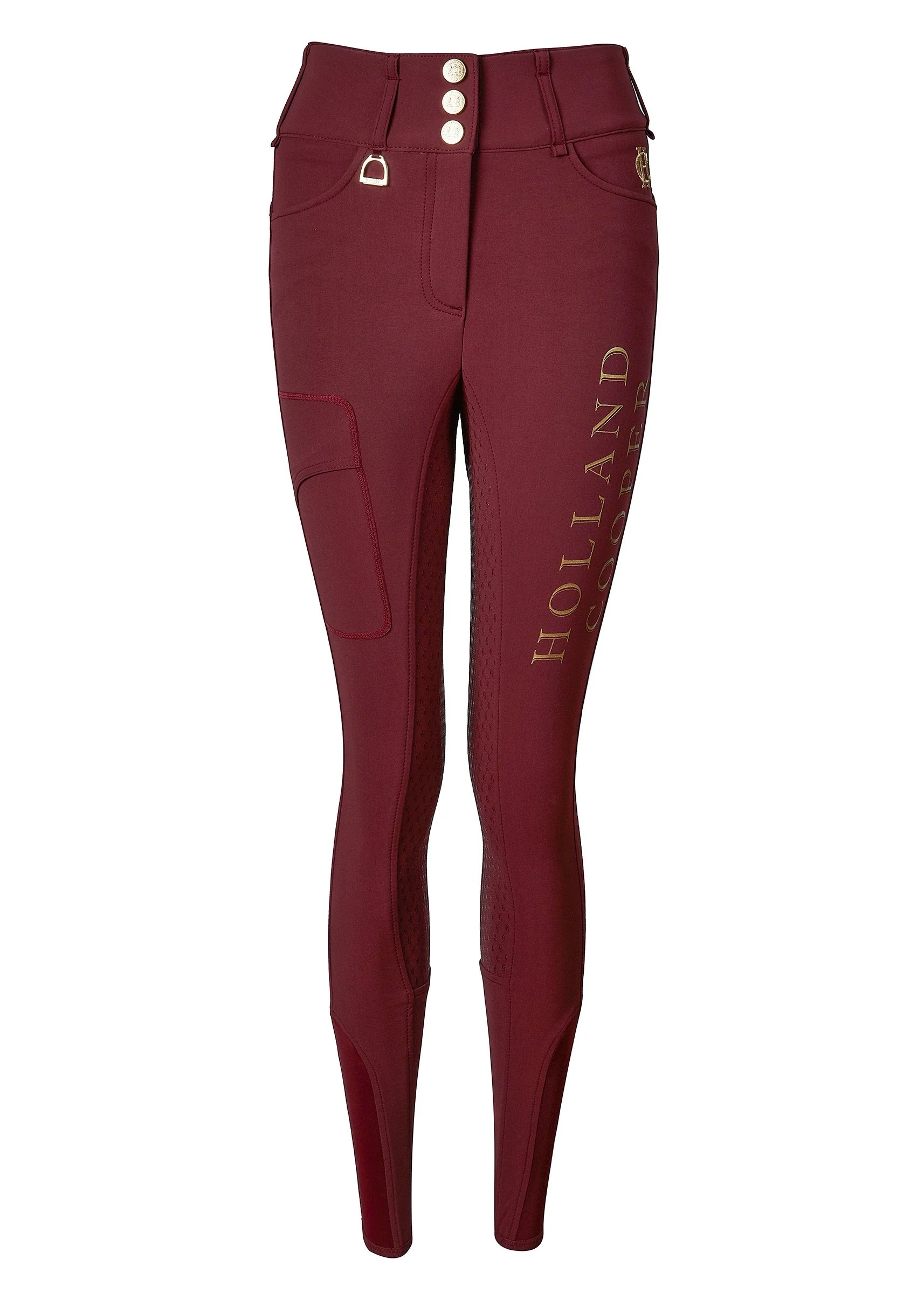 Ascot Breeches (Burgundy) - Image 4
