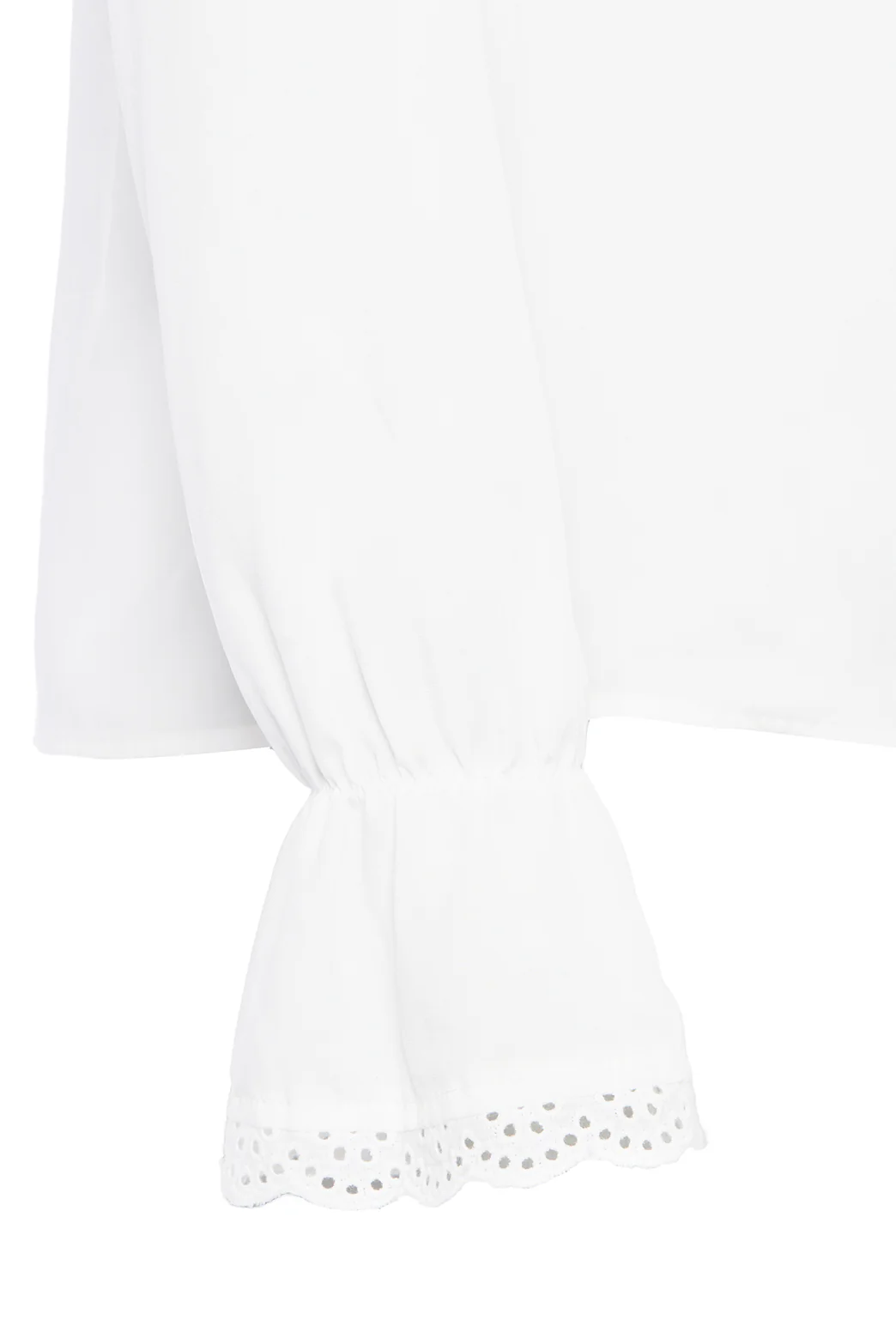 Audley Lace Blouse (White) - Image 9