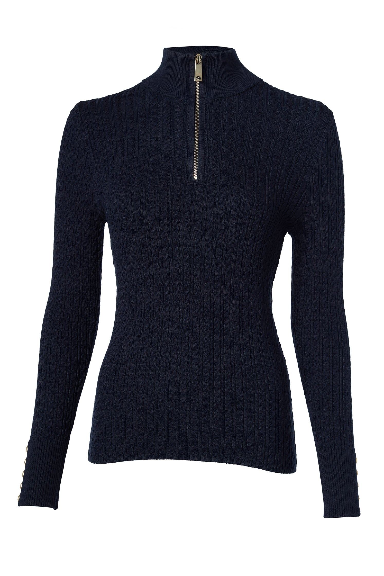 Ava Quarter Zip Knit (Ink Navy) - Image 5