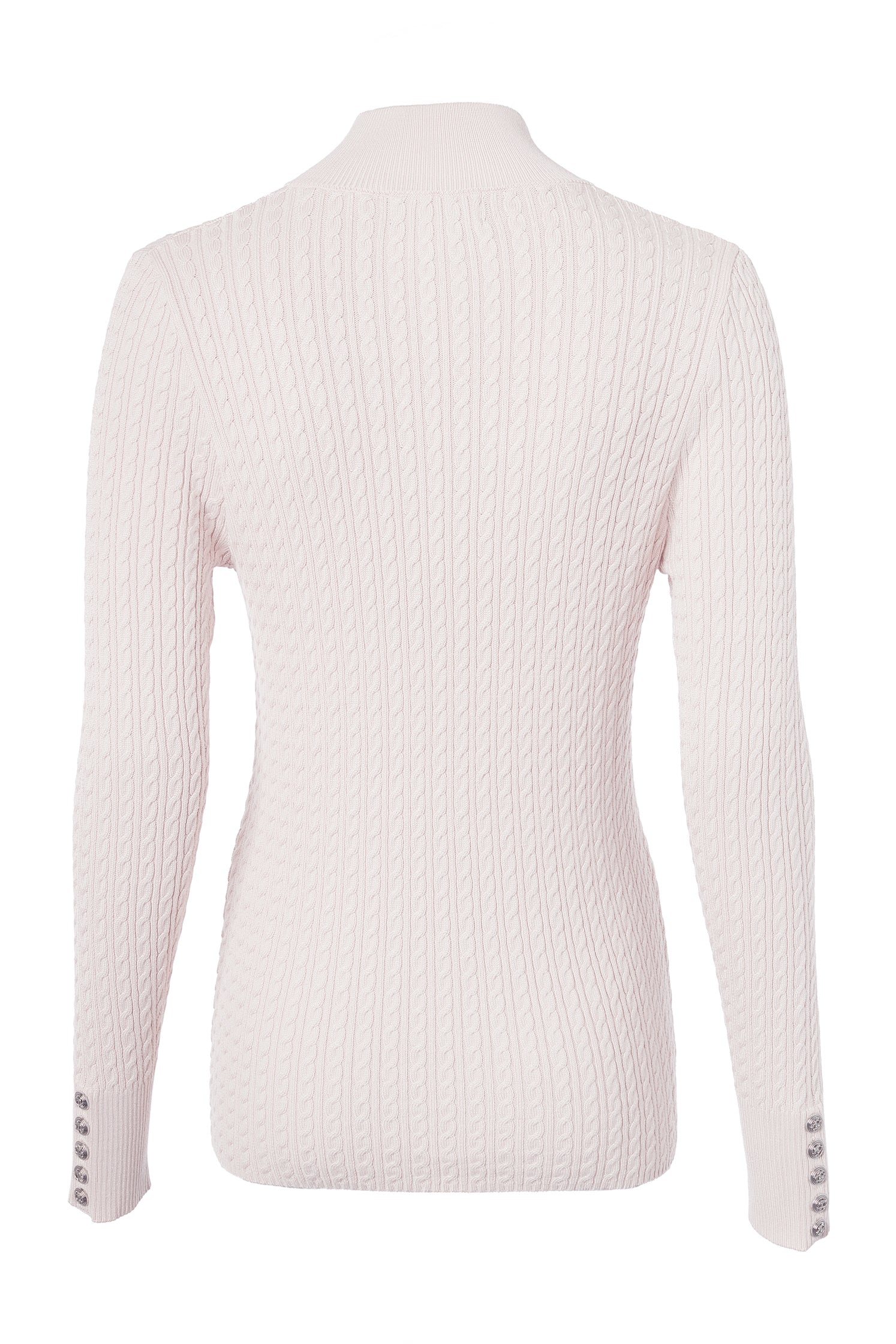 Ava Quarter Zip Knit (Soft Pink) - Image 6