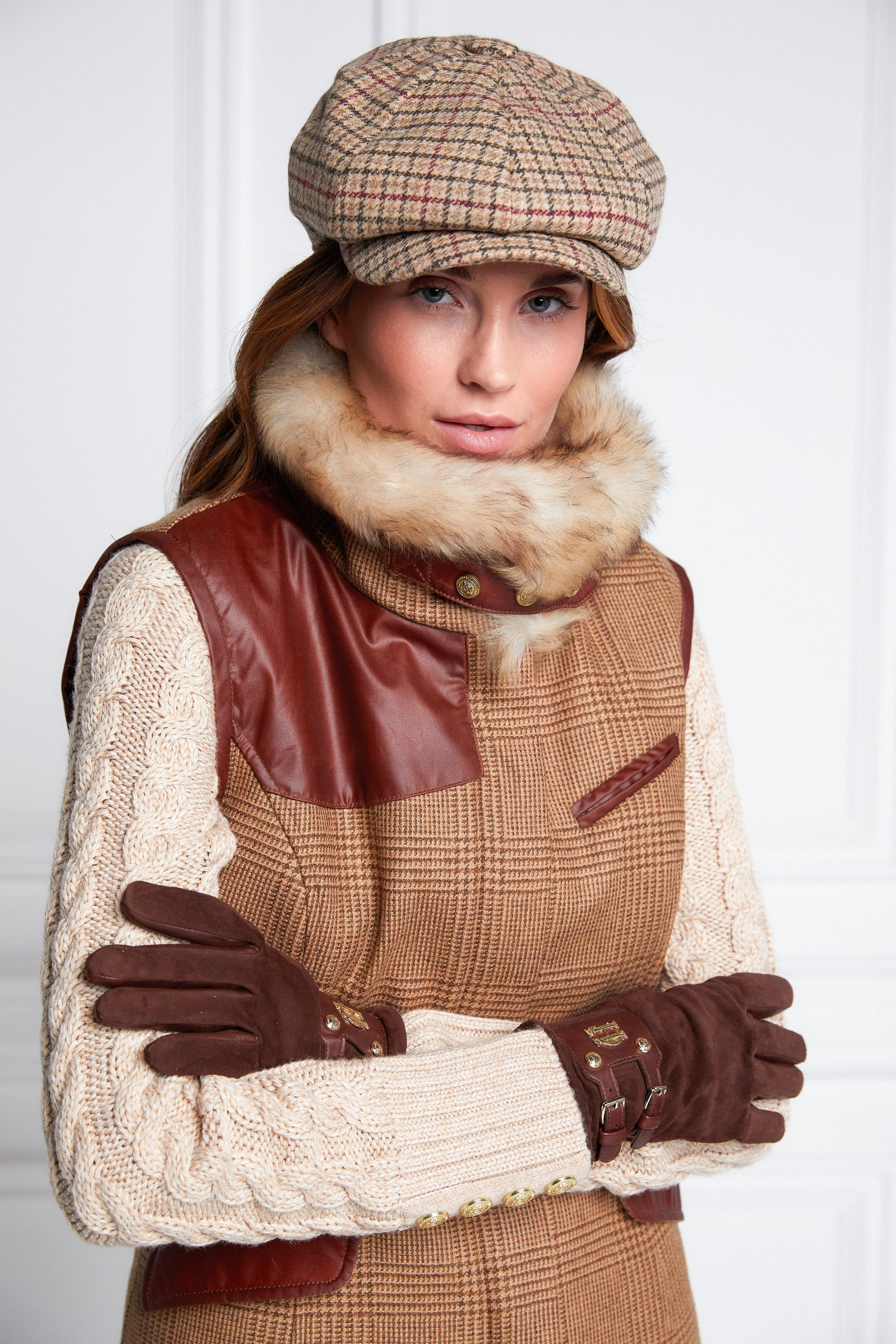 Aviator Gilet (Tawny) - Image 10