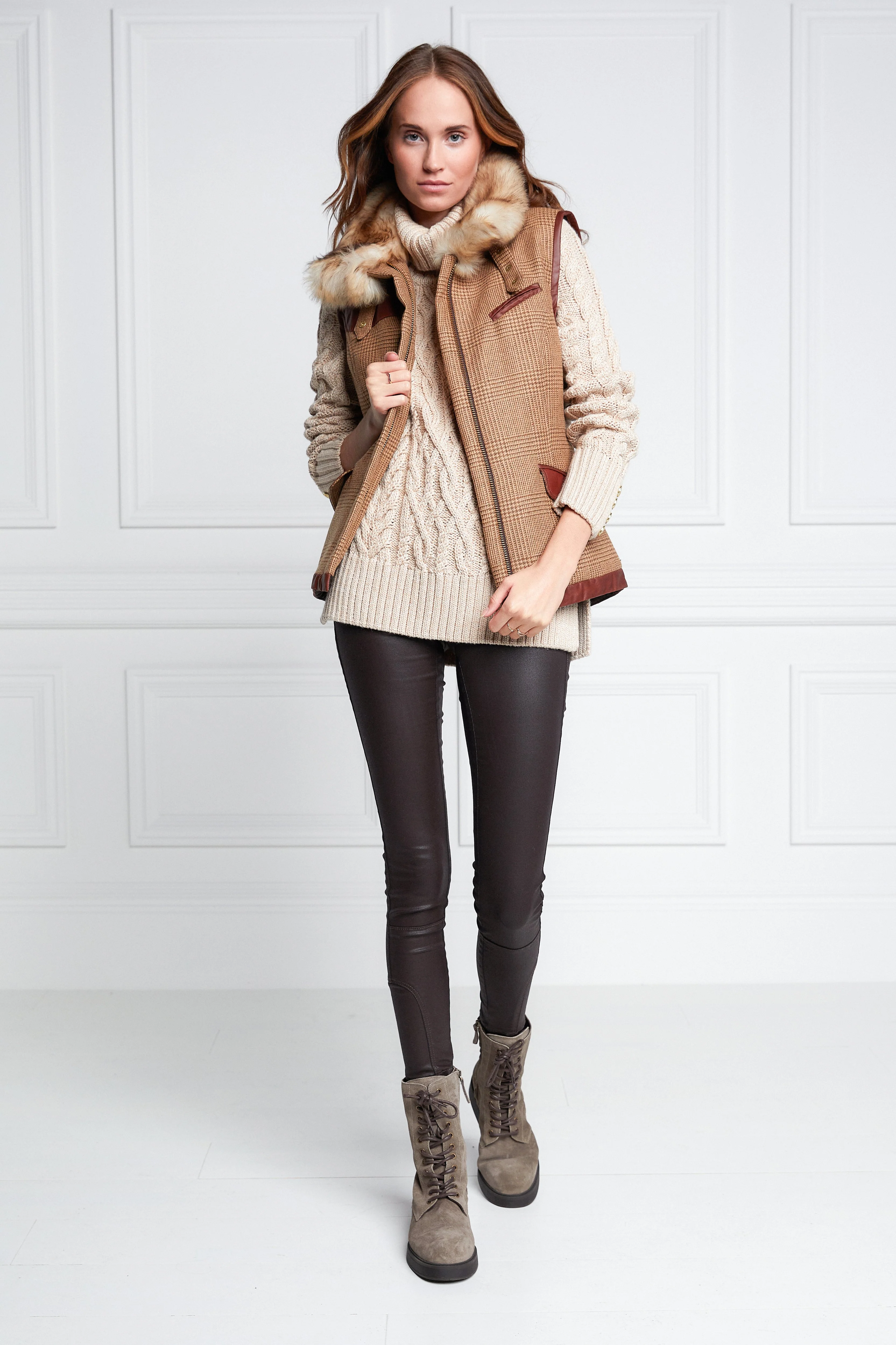 Aviator Gilet (Tawny) - Image 16