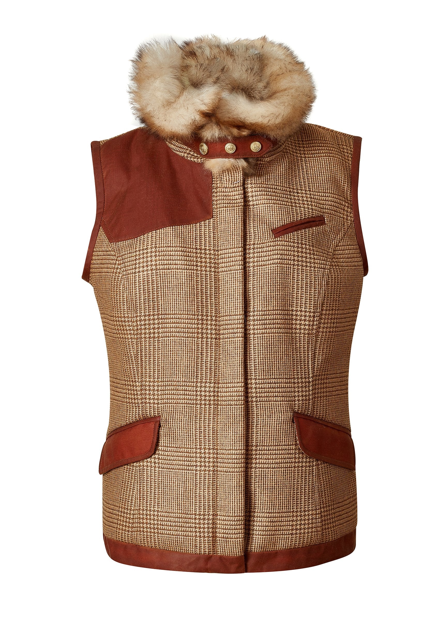 Aviator Gilet (Tawny) - Image 3