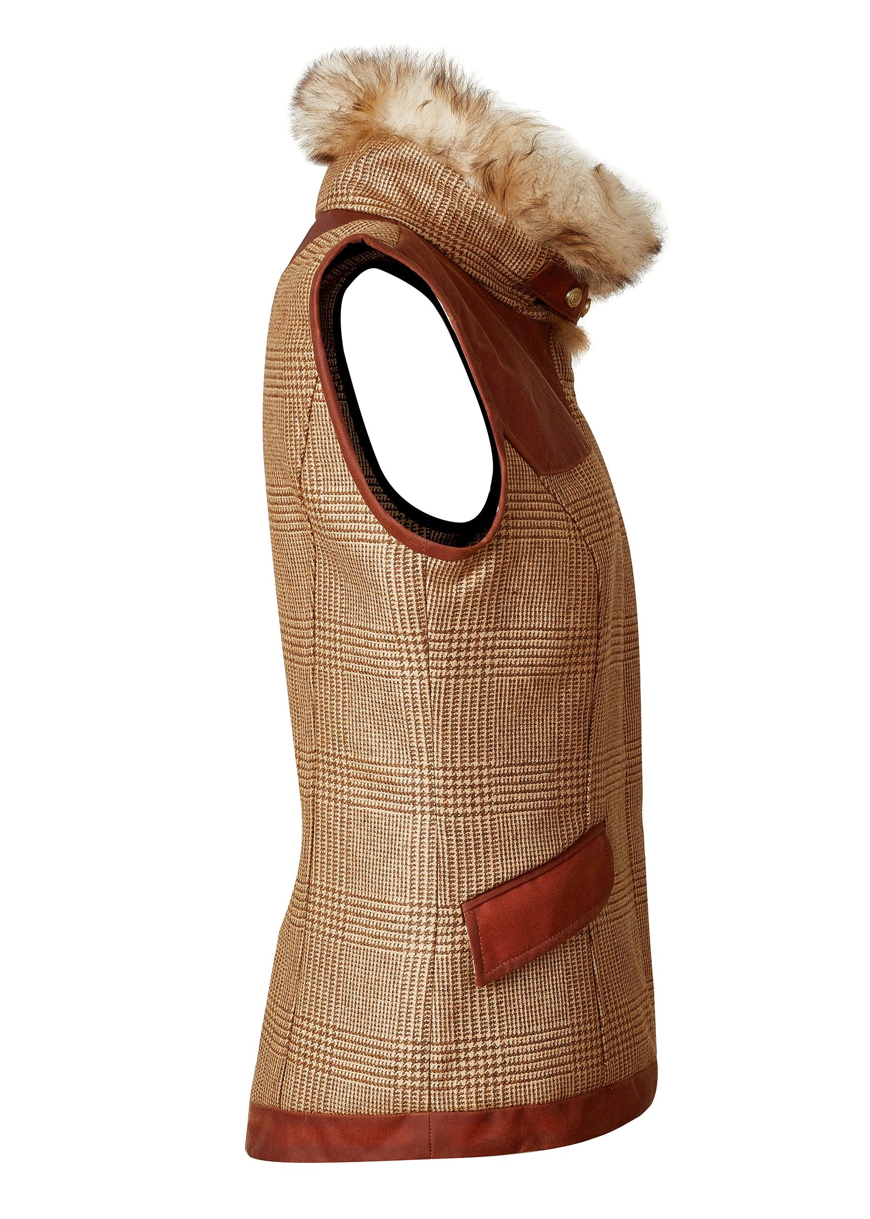 Aviator Gilet (Tawny) - Image 5
