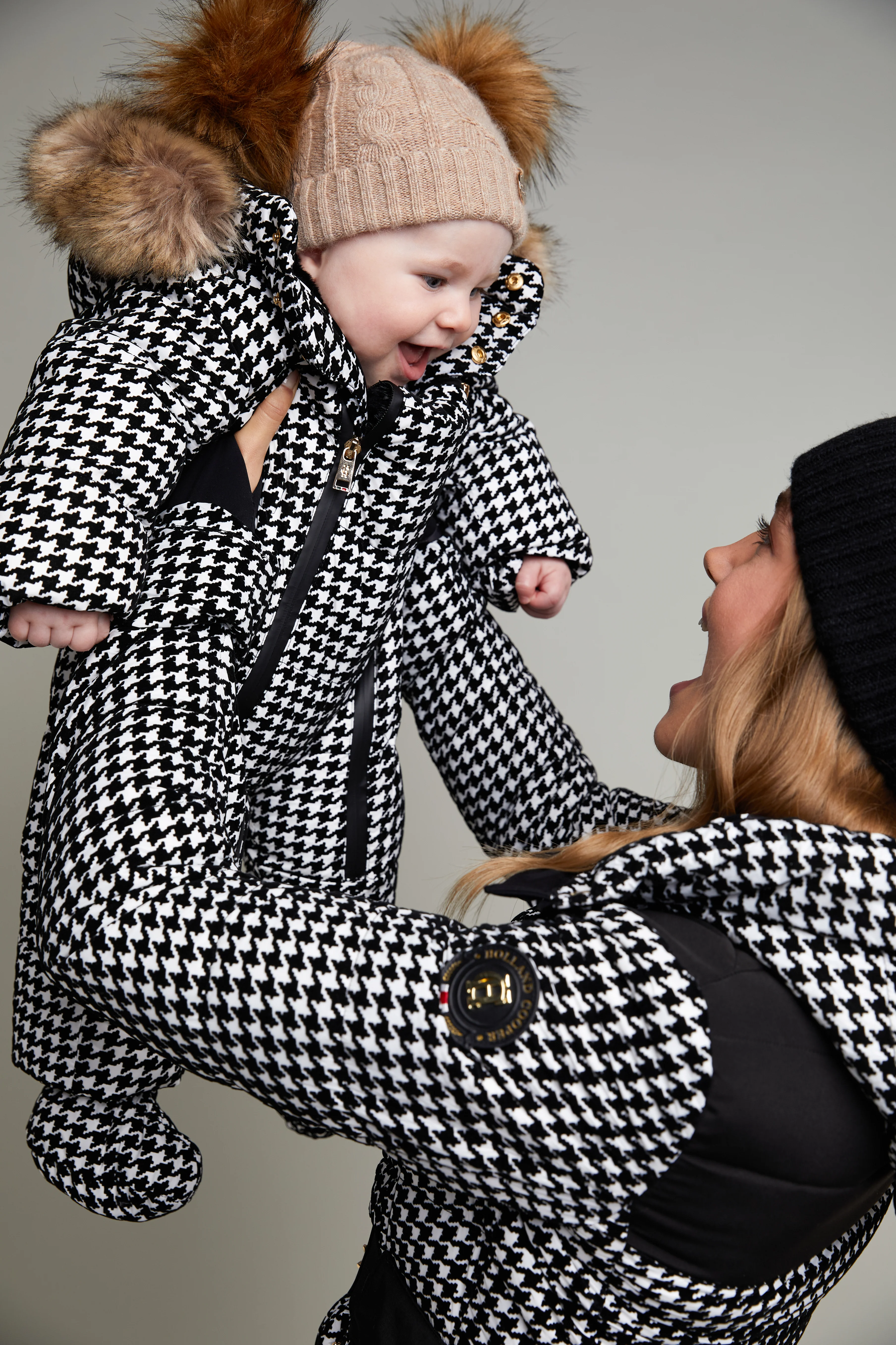 Baby Snowsuit (Houndstooth) - Image 3