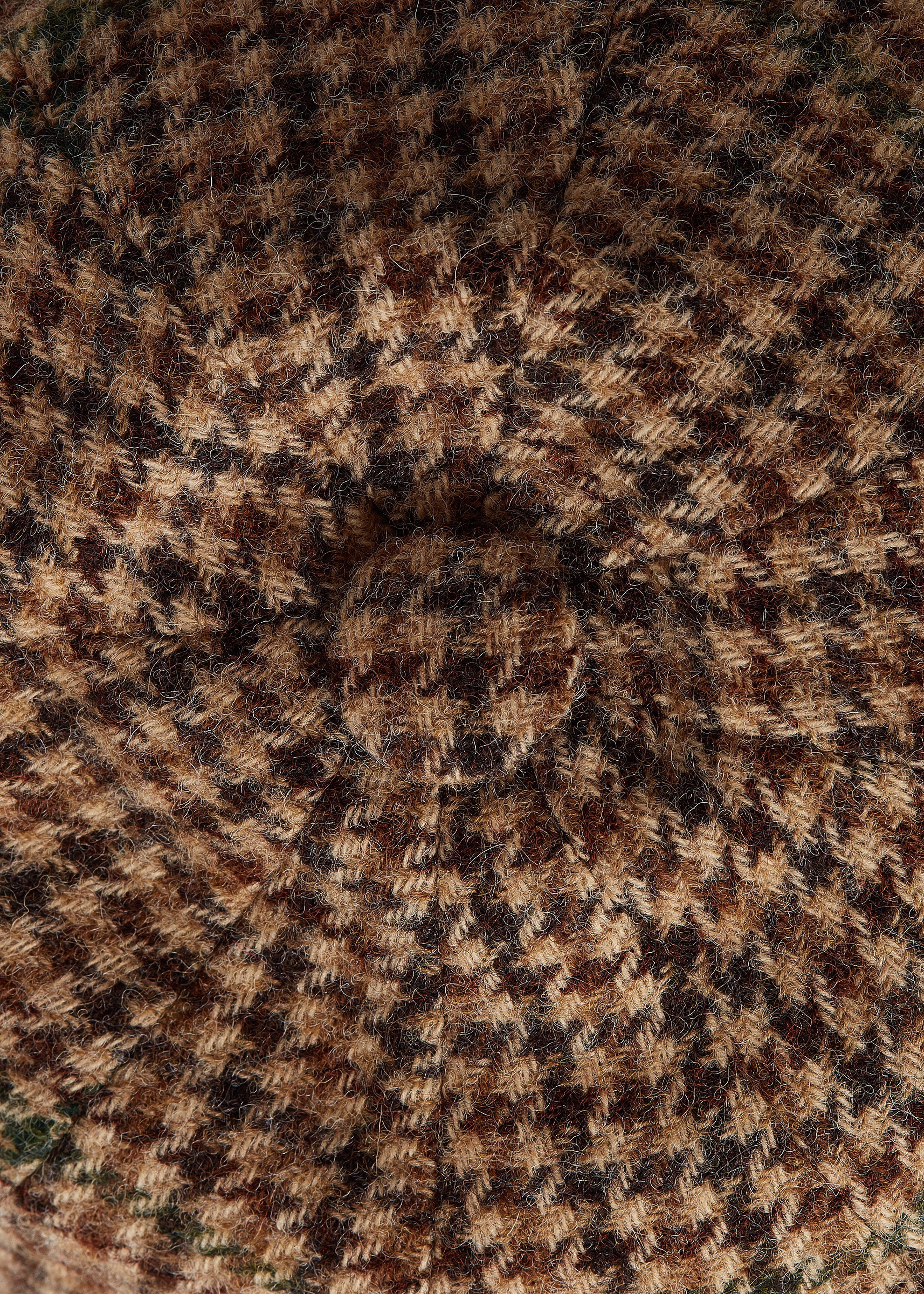 Baker Boy Cap (Hailes Green Tweed) - Image 3