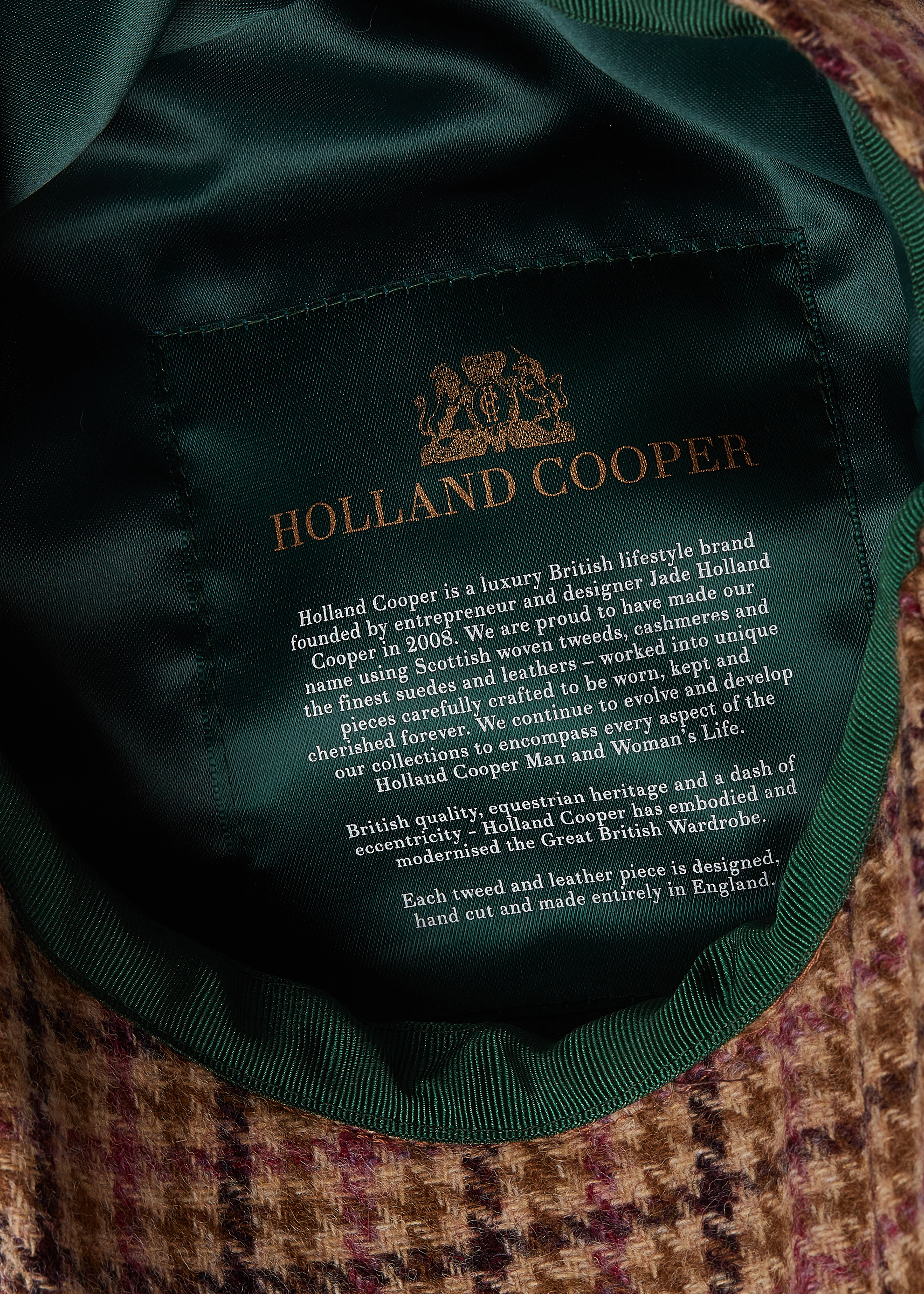 Baker Boy Cap (Sudeley Pink) - Image 3