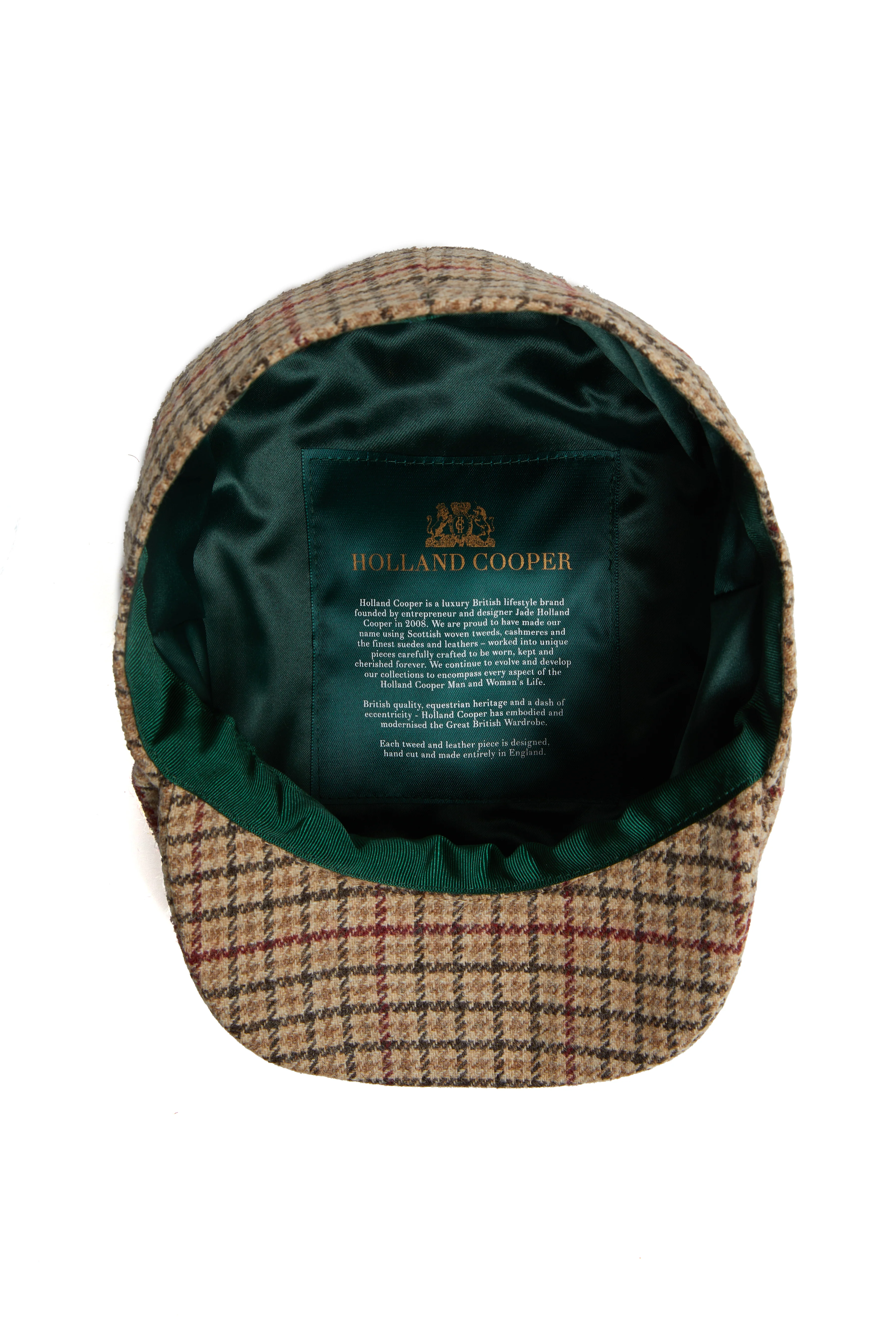 Baker Boy Cap (Charlton Tweed) - Image 3