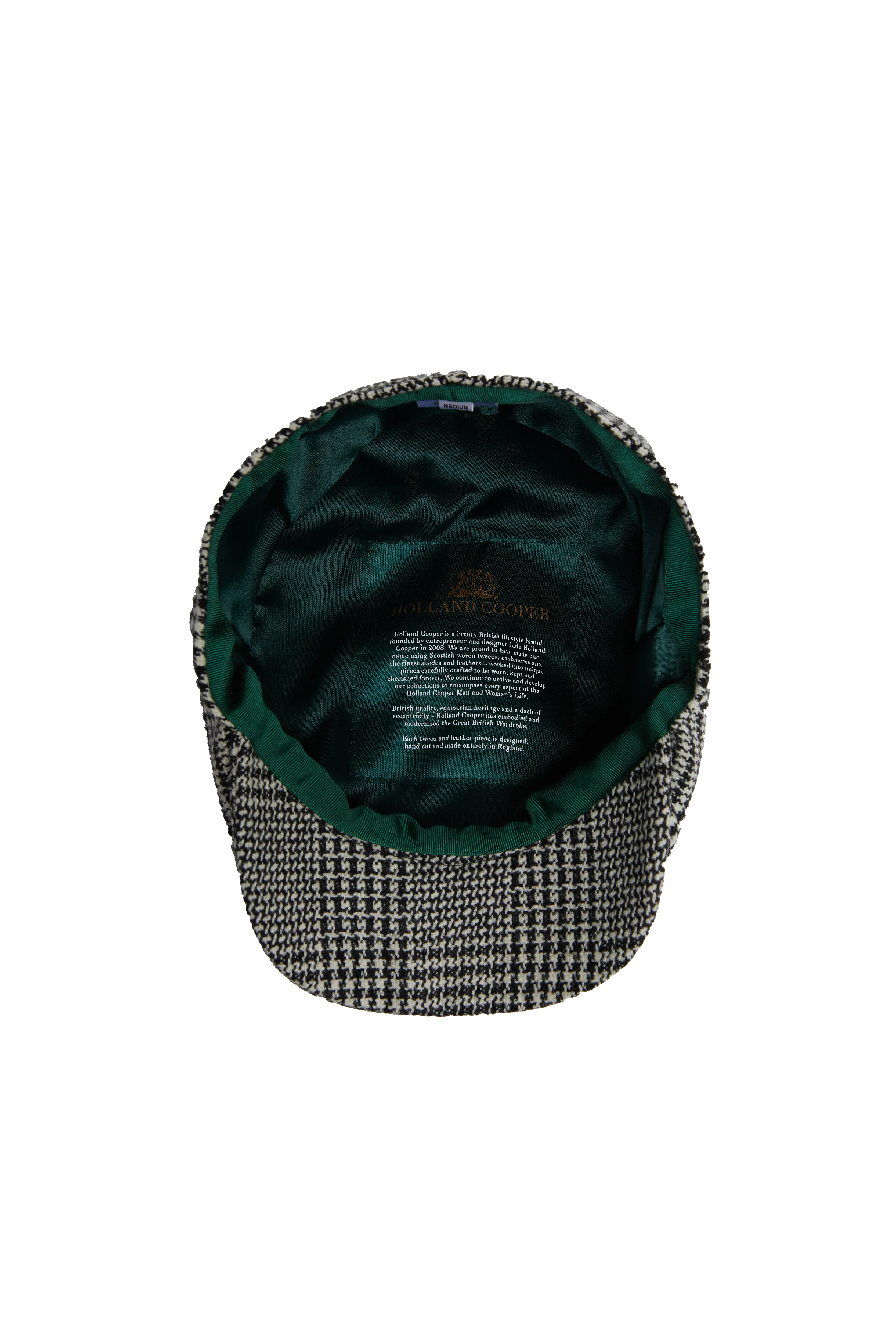Baker Boy Cap (Prince of Wales Mono) - Image 3