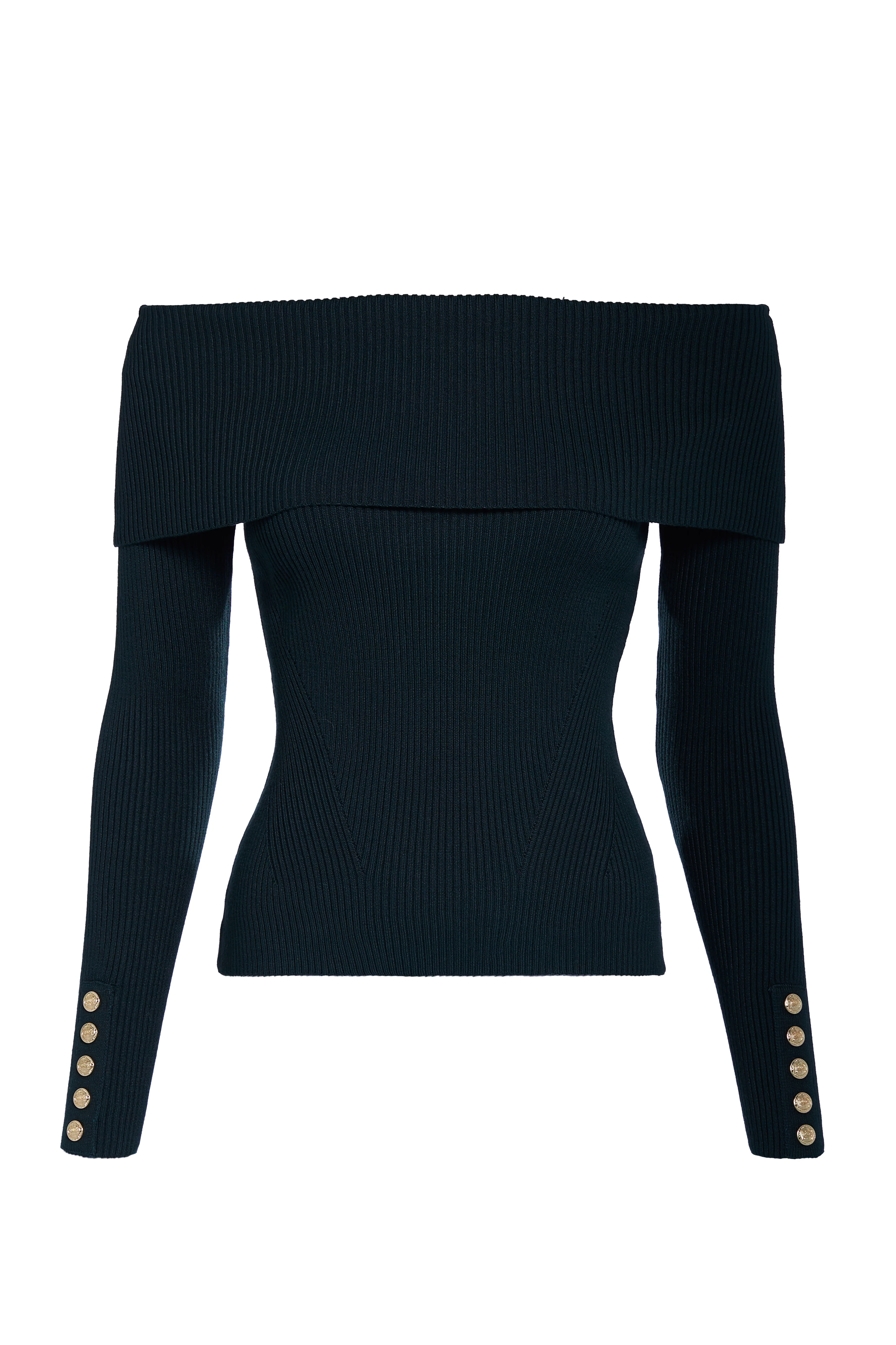 Bardot Knit (Deep Emerald) - Image 4