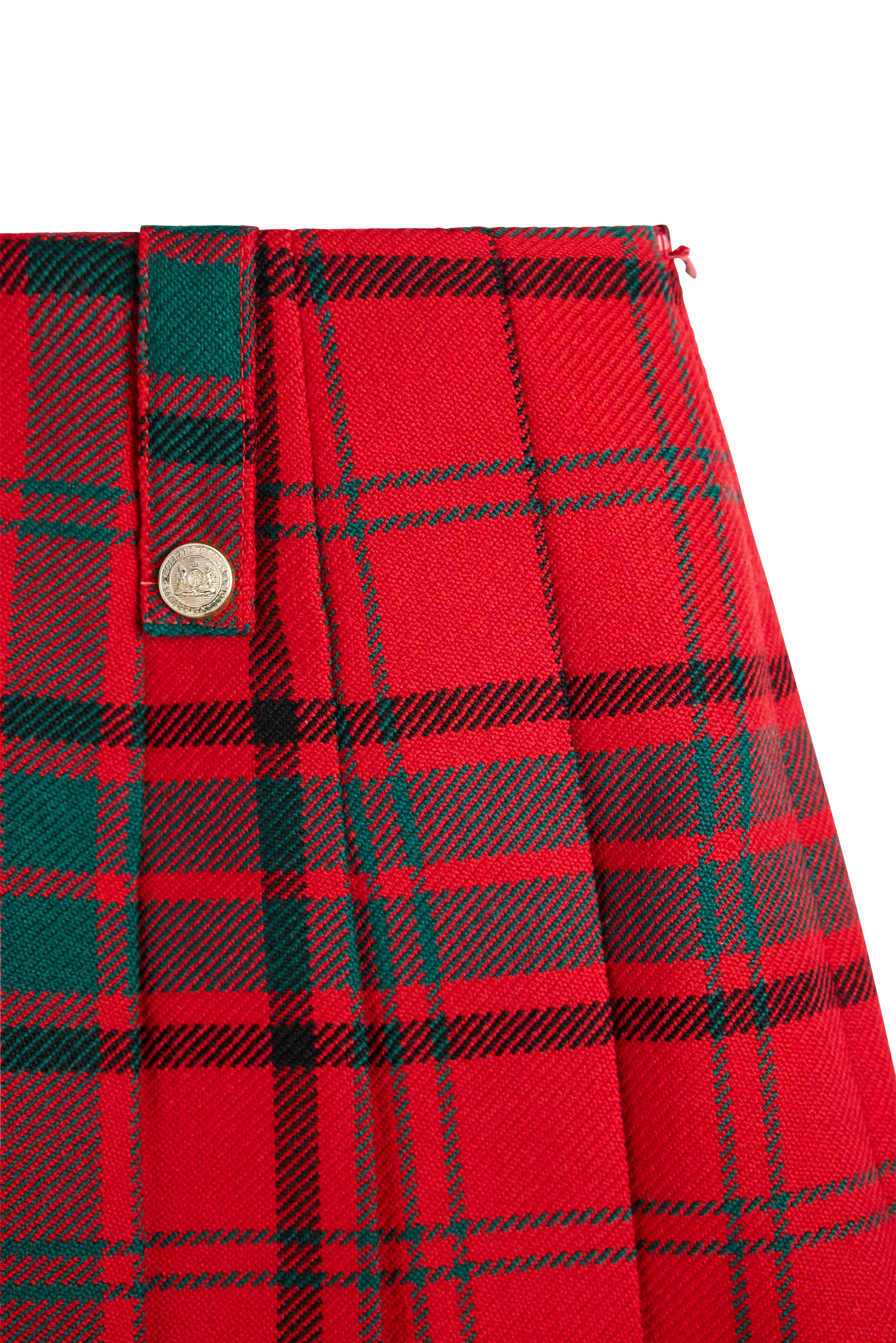 Belgravia Mini Skirt (Red Tartan) - Image 7