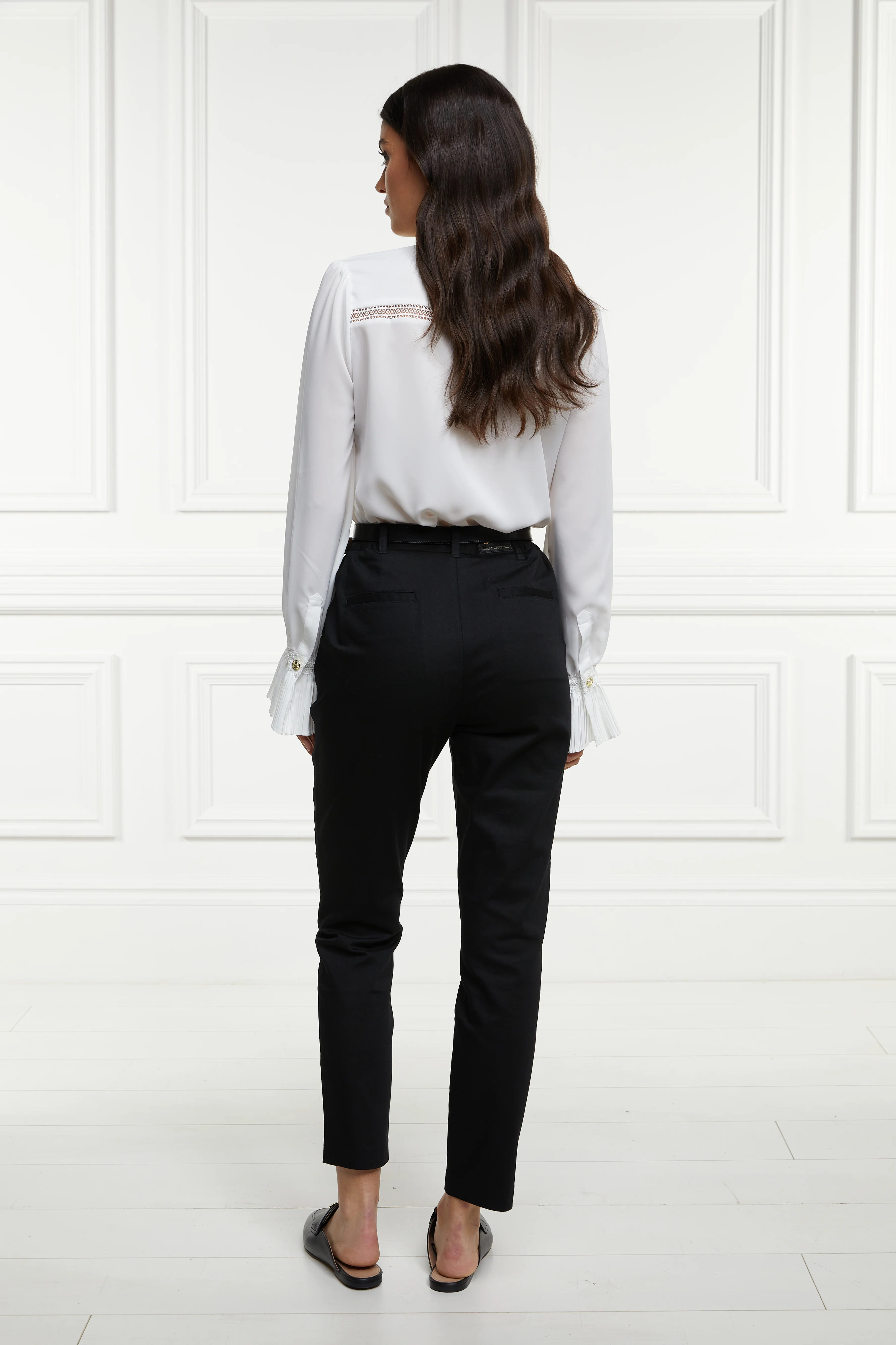 Bexley Cigarette Trouser (Black) - Image 2