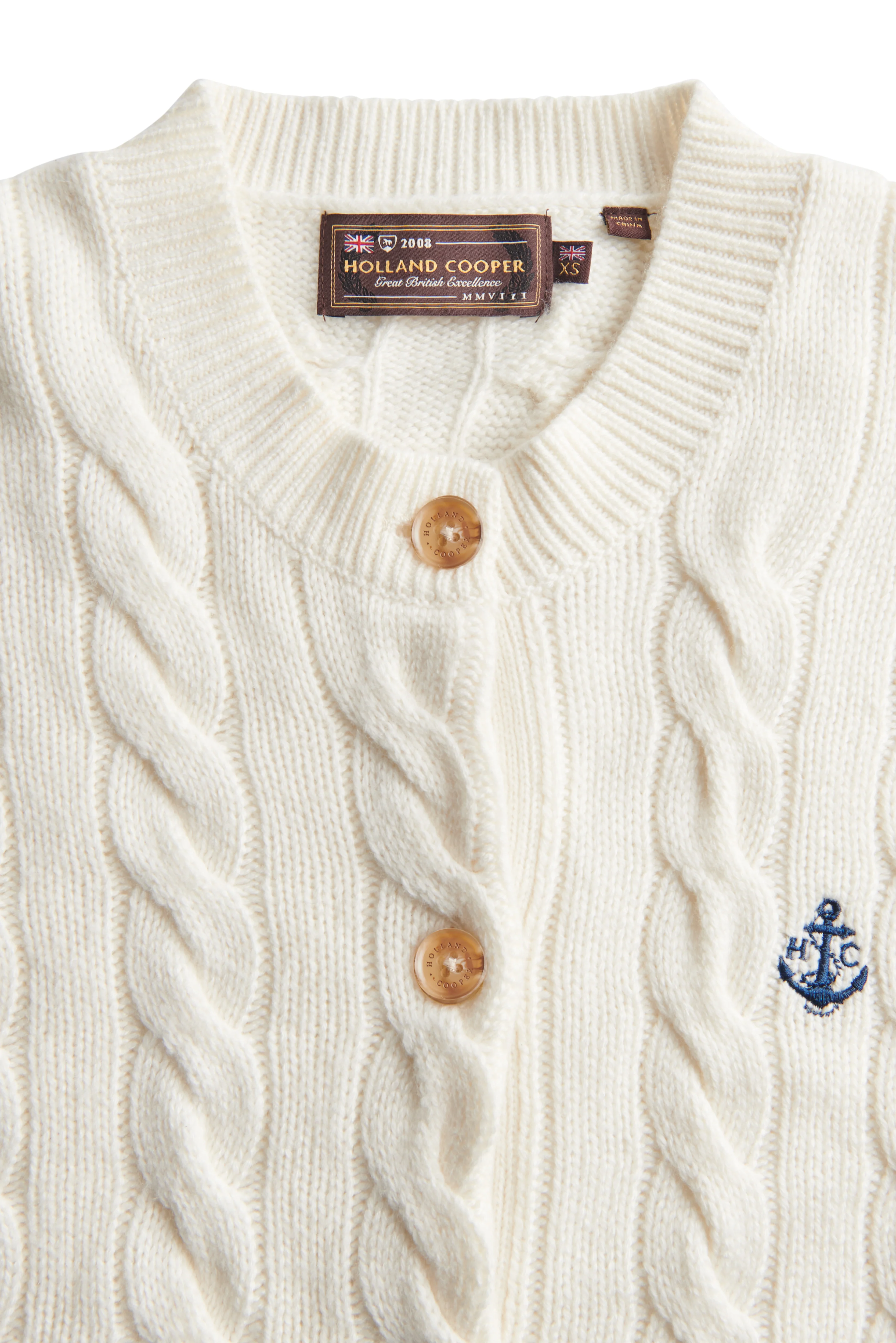 Bourton Cardigan (Natural) - Image 6