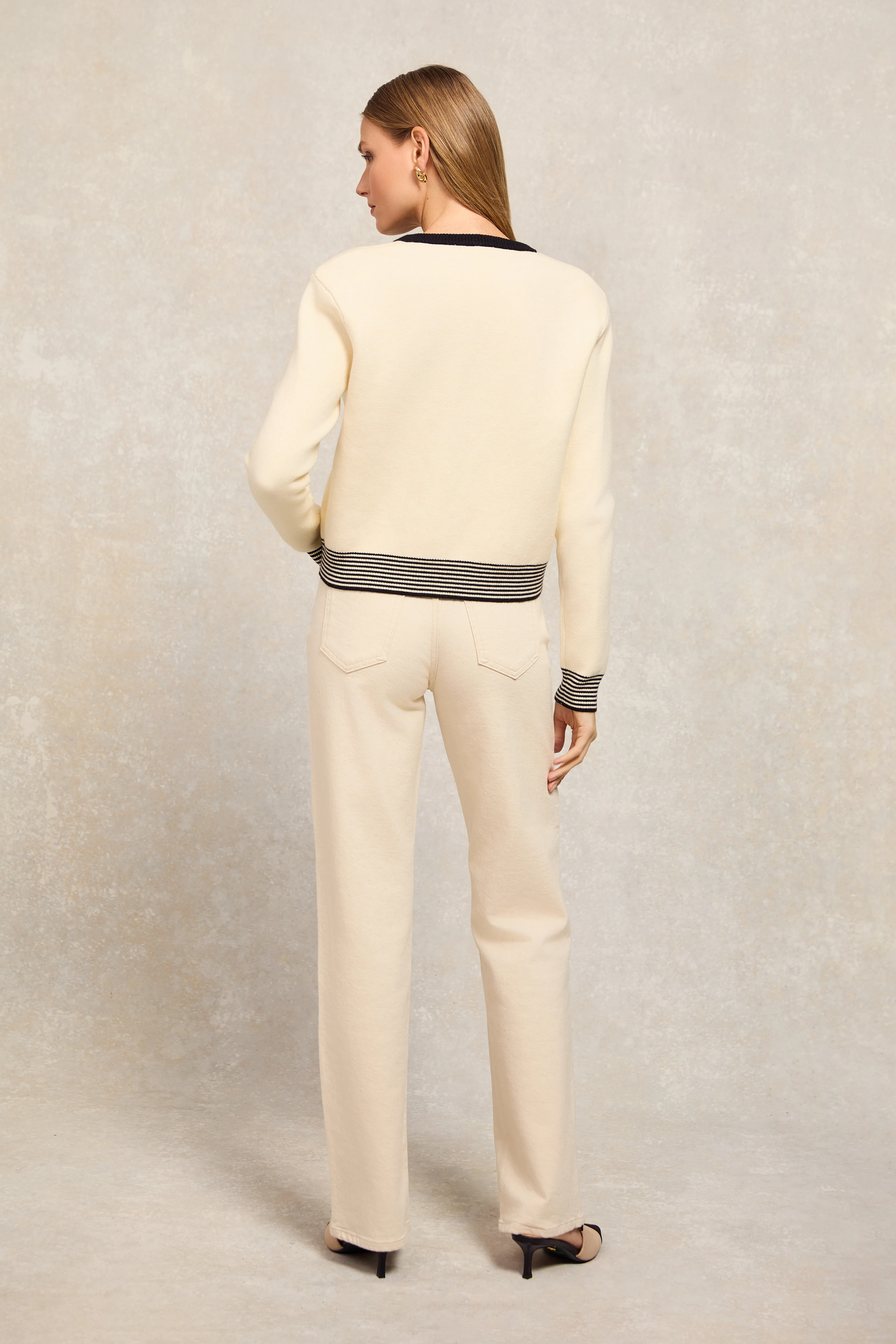 Bridget Cardigan (Cream) - Image 5