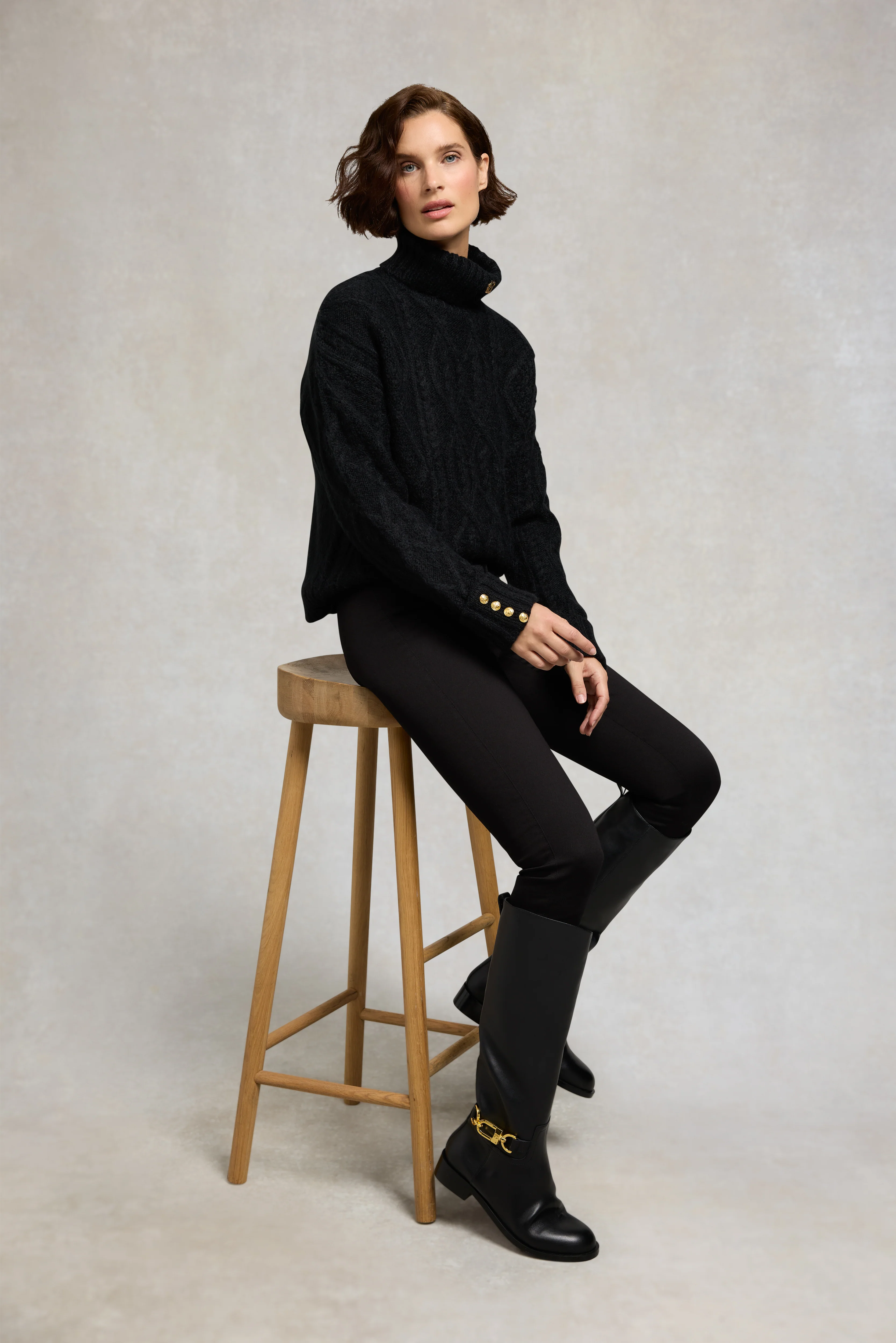 Bridle Boot (Black) - Image 3