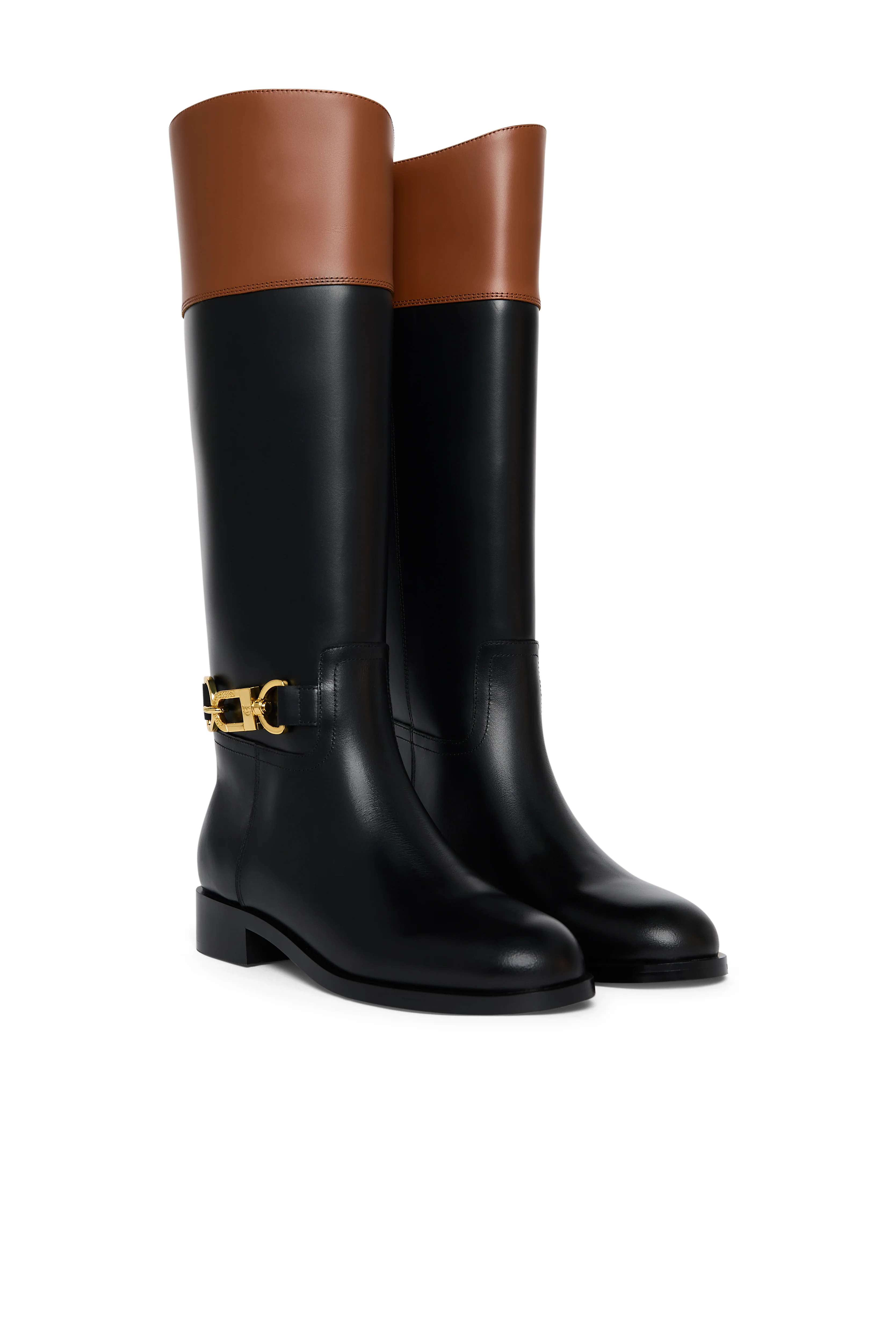 Bridle Boot (Black Tan) - Image 4