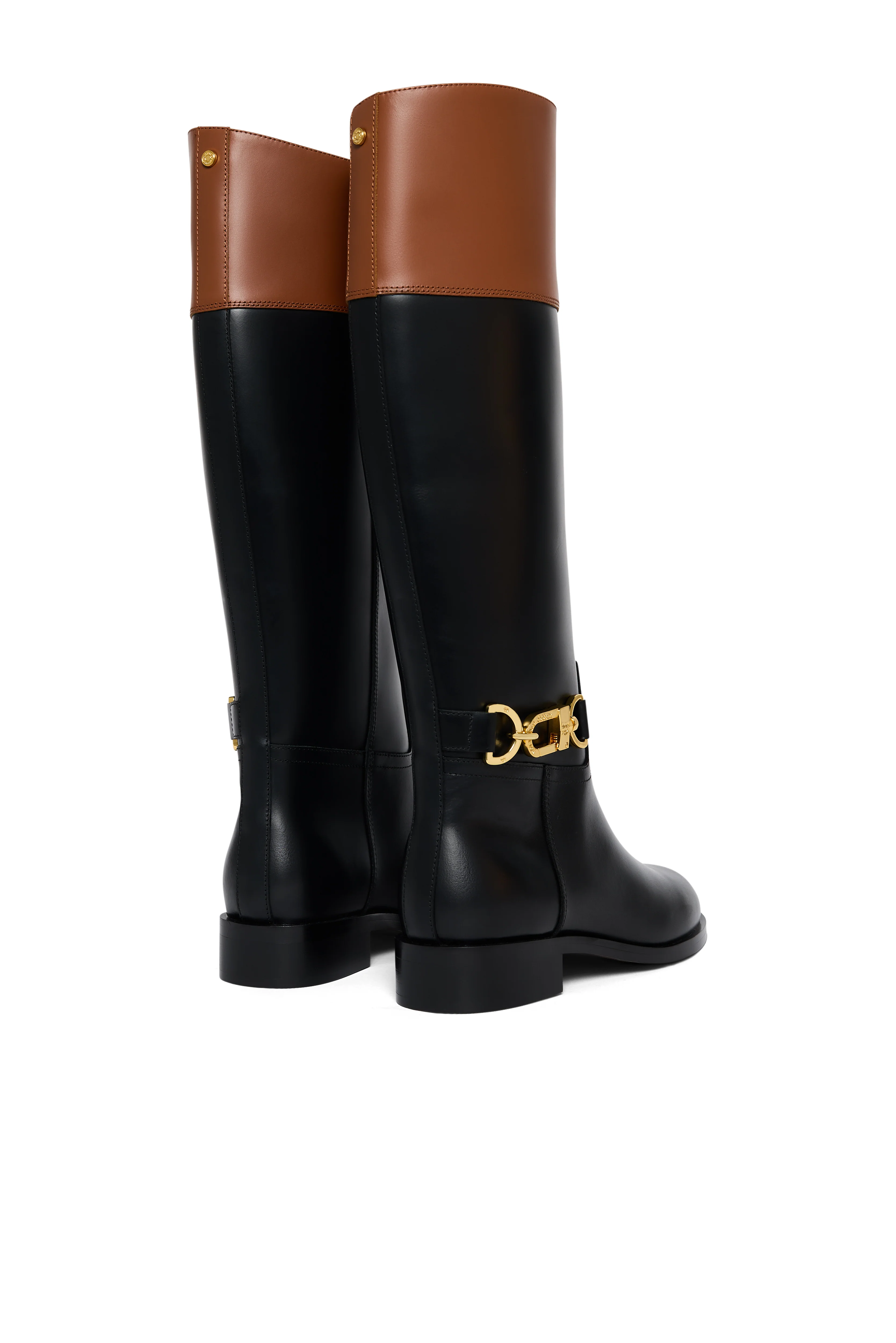 Bridle Boot (Black Tan) - Image 7
