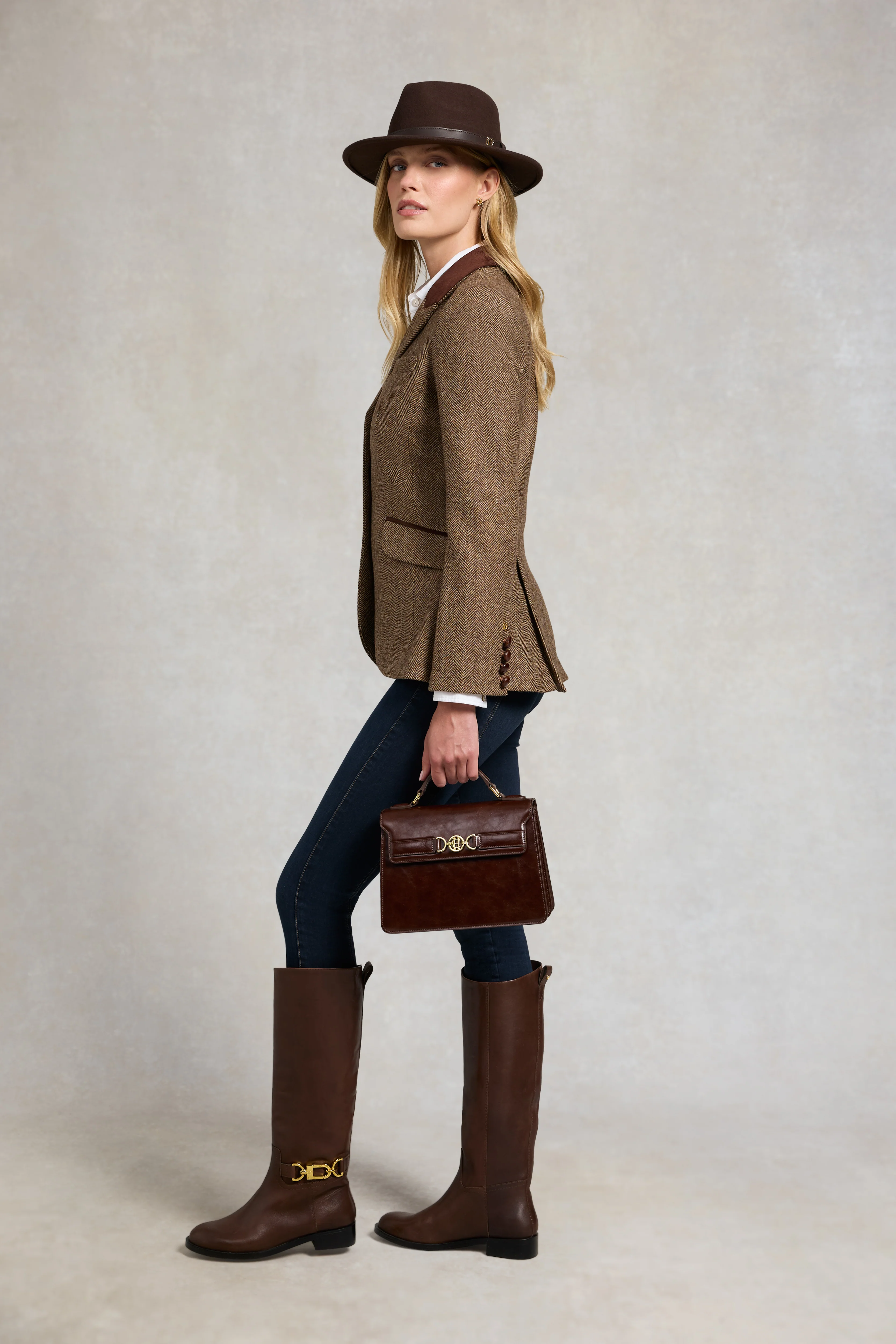 Bridle Boot (Chocolate) - Image 6