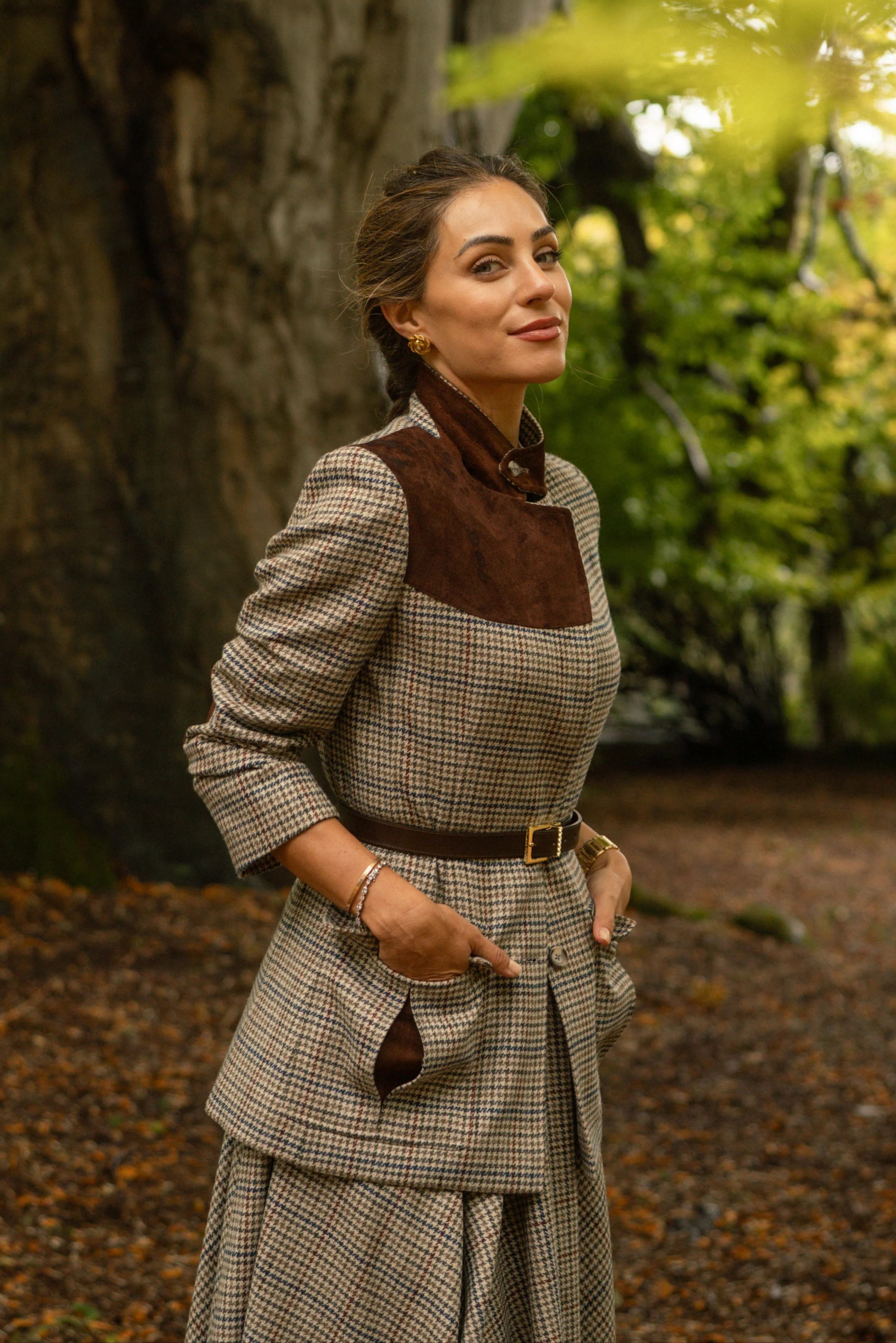 Buckingham Slim Belt (Tan Chocolate) - Image 2