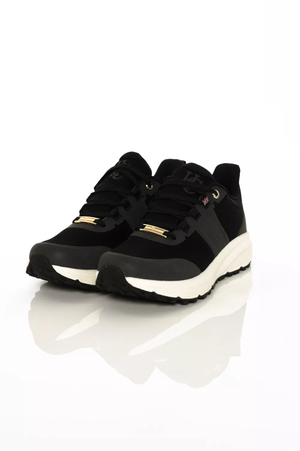 Burghley Waterproof Trainer (Black) - Image 5