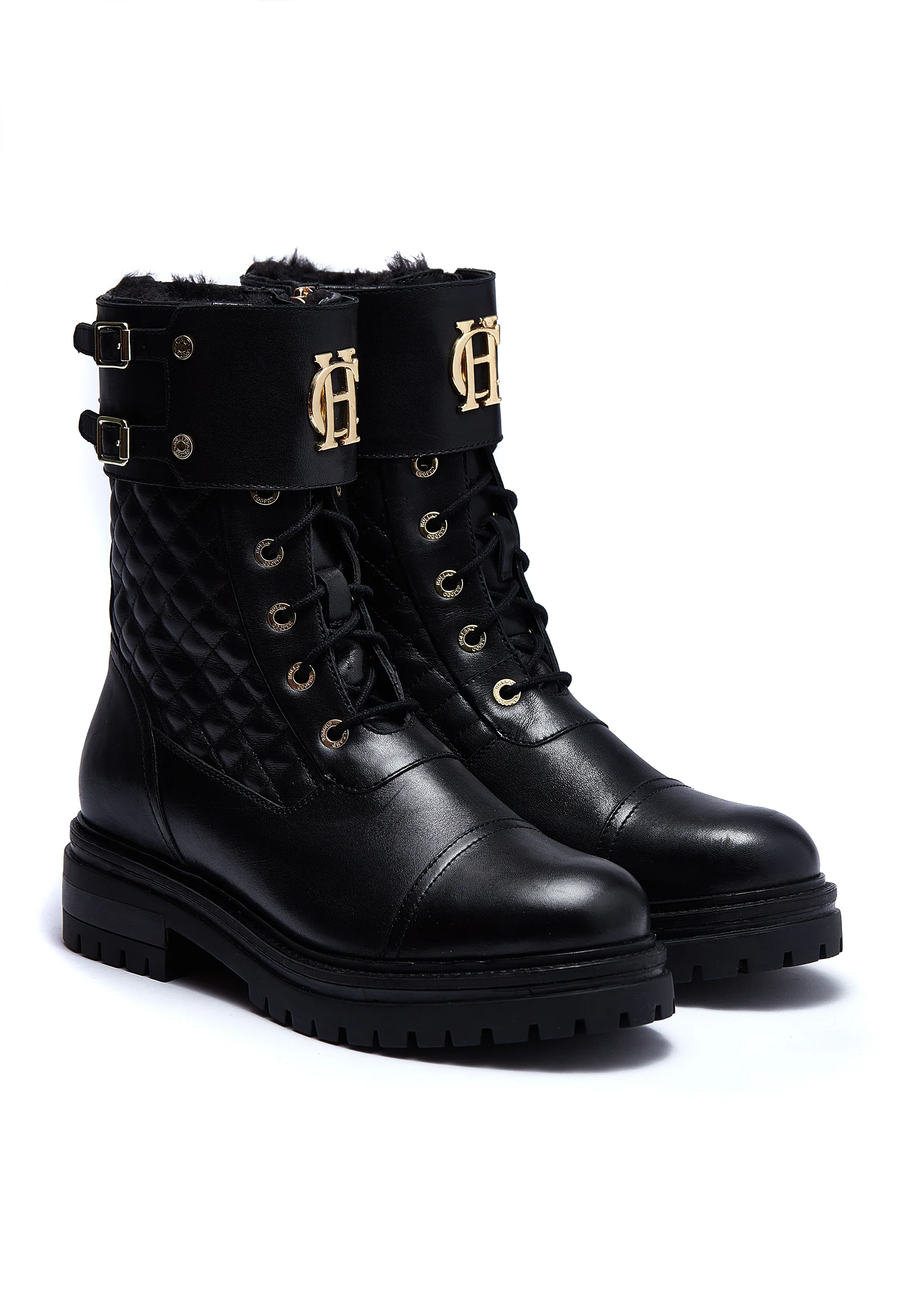 Camden Biker Boot (Black) - Image 3