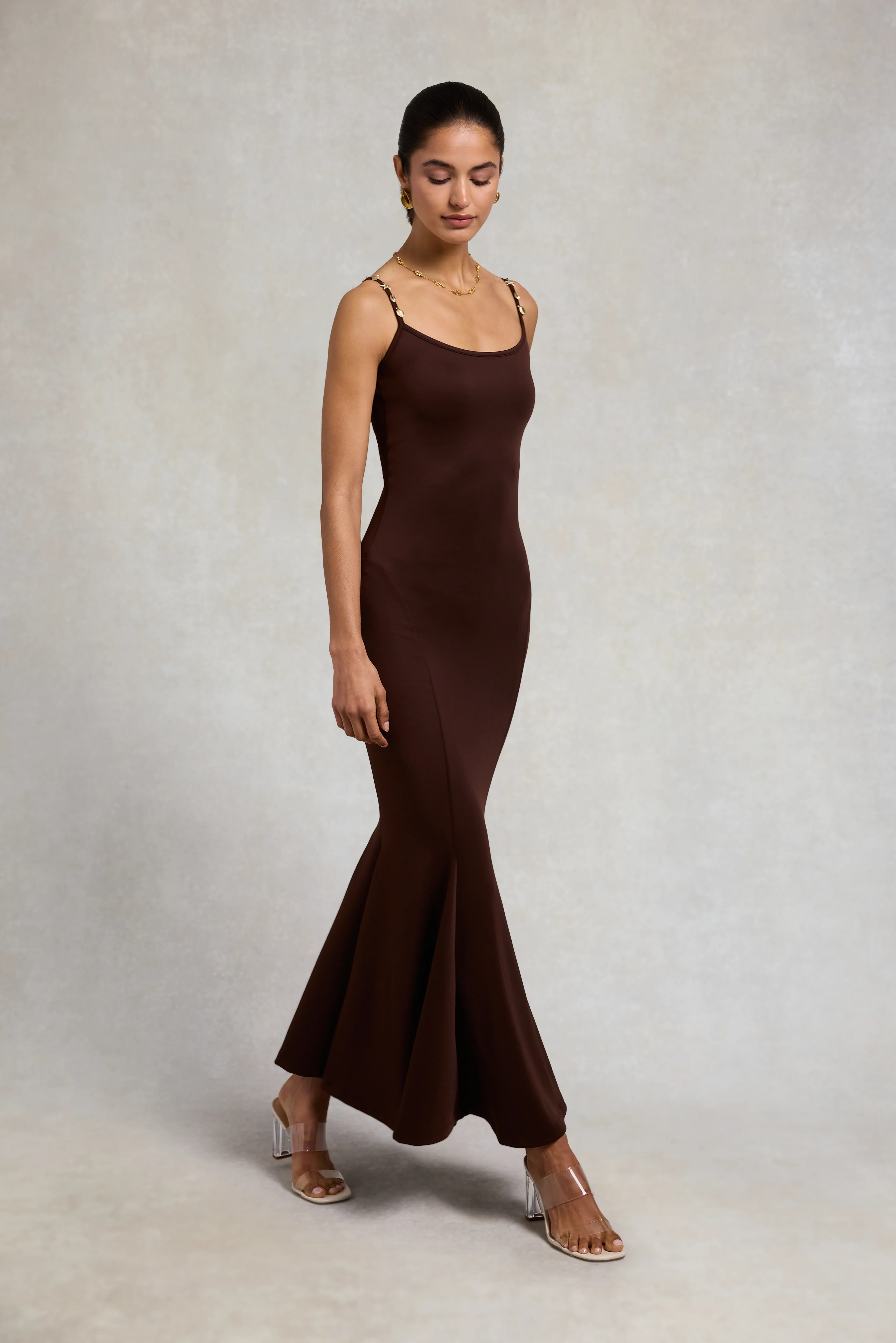 Cameron Cowrie Maxi Dress (Walnut) - Image 7