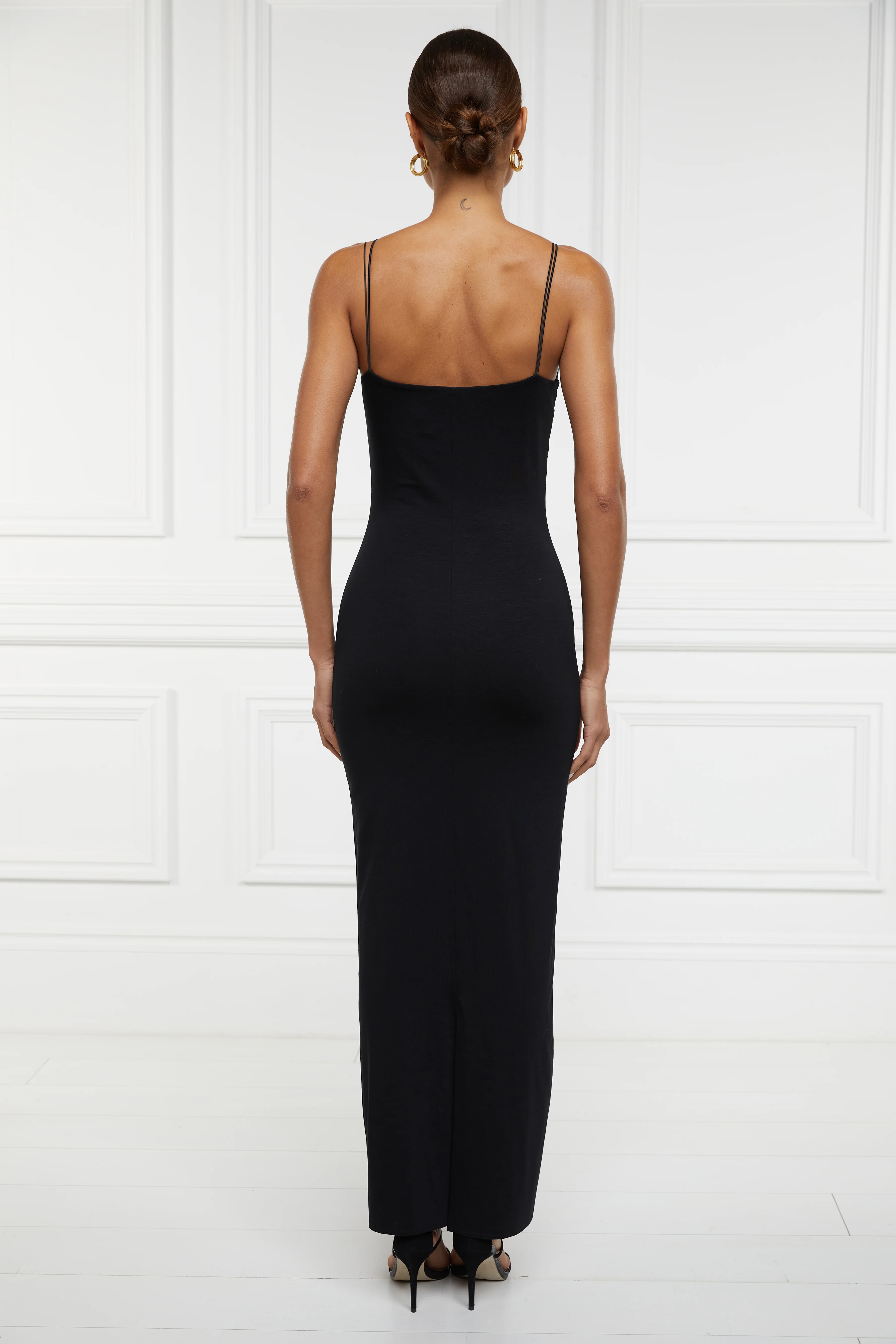 Cameron Maxi Dress (Black) - Image 6
