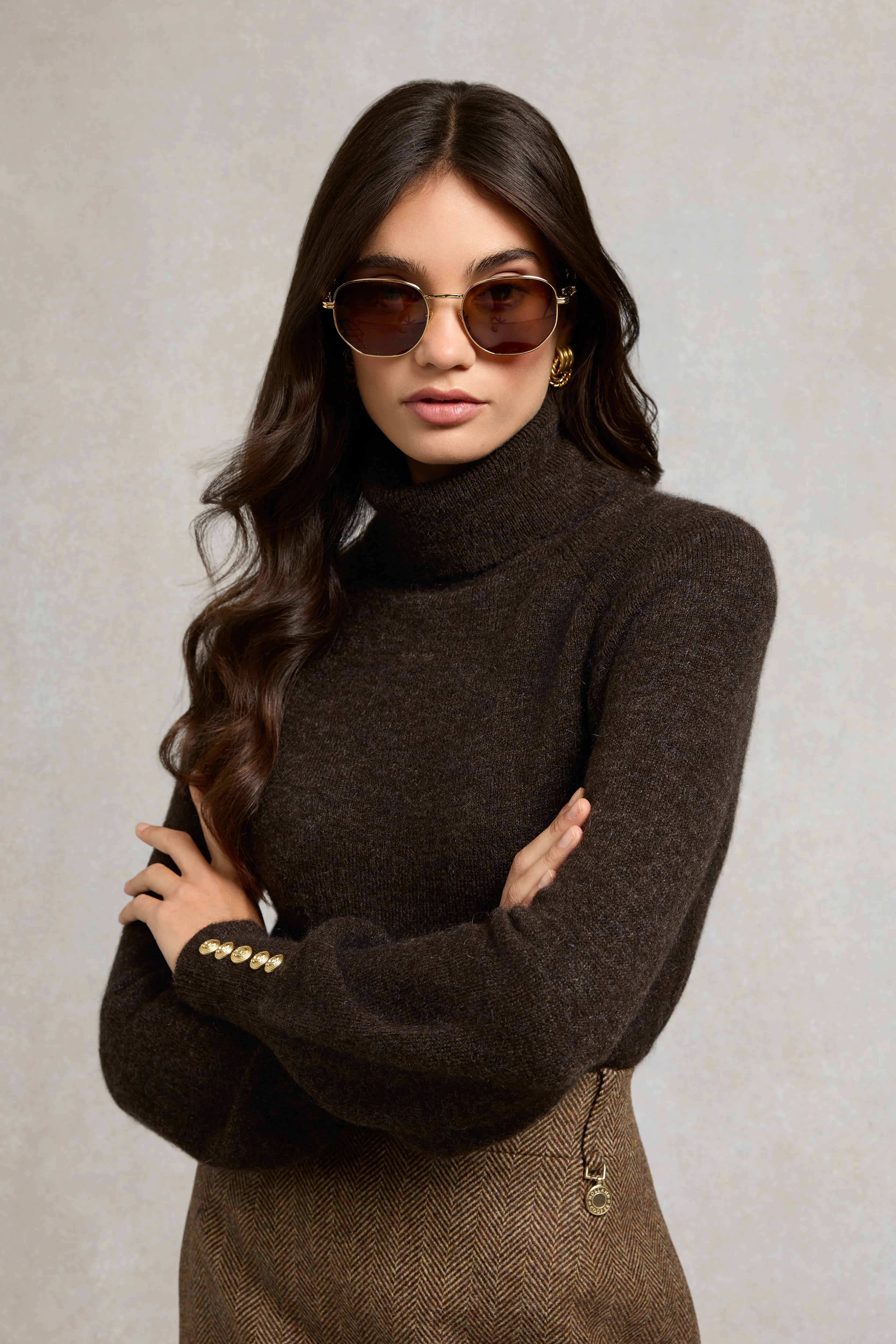 Cannes Sunglasses (Gold) - Image 2