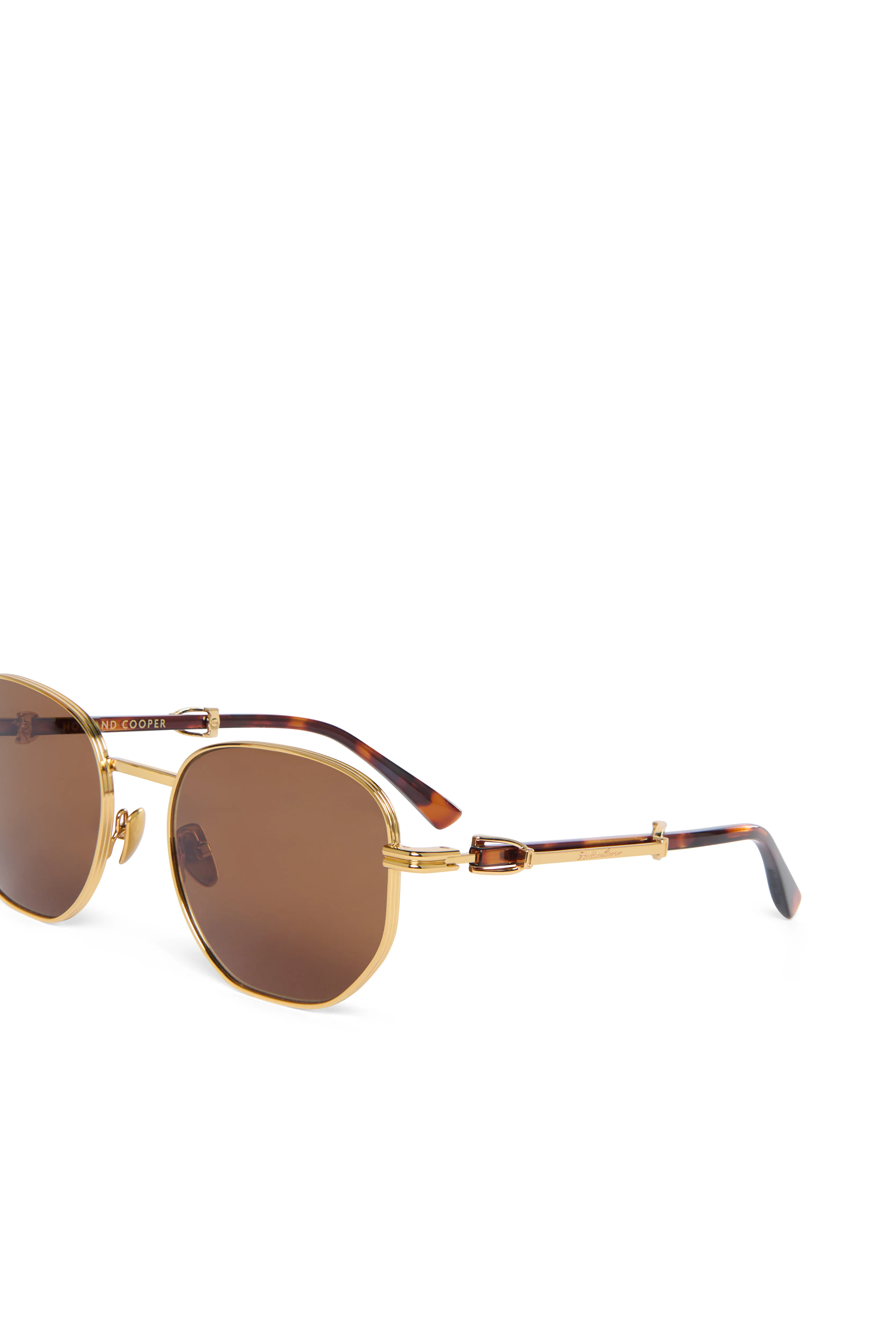Cannes Sunglasses (Gold) - Image 6